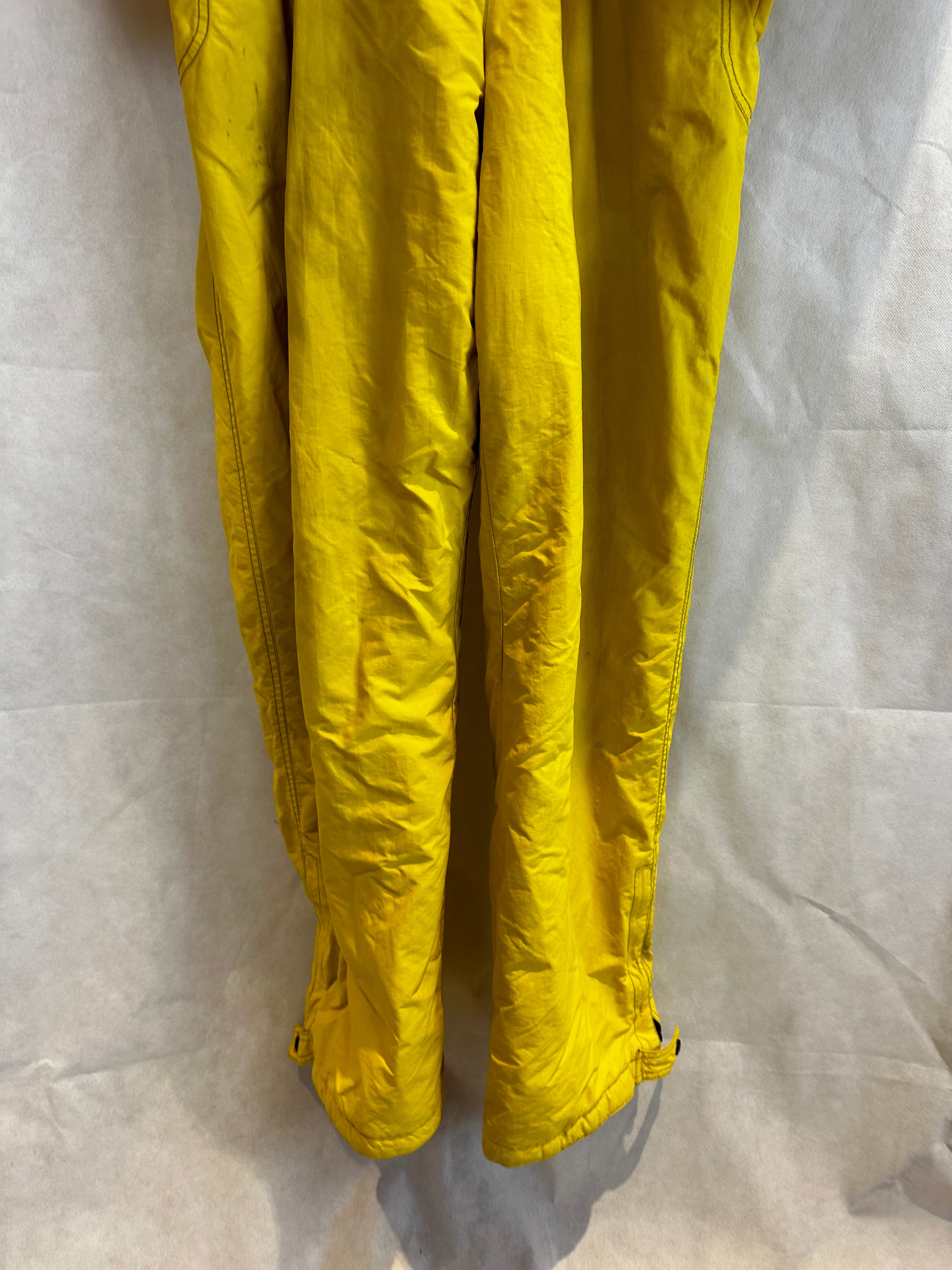 Vintage Skioverall von COLMAR in gelb in L/XL