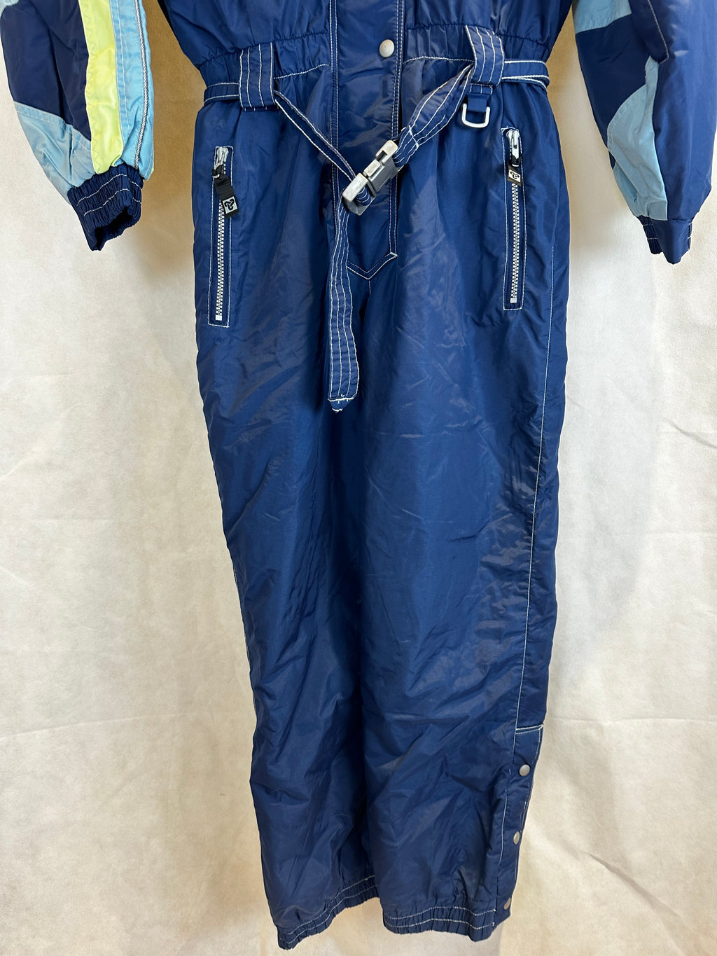 Vintage Skioverall von BRUGI in blau von in Größe S