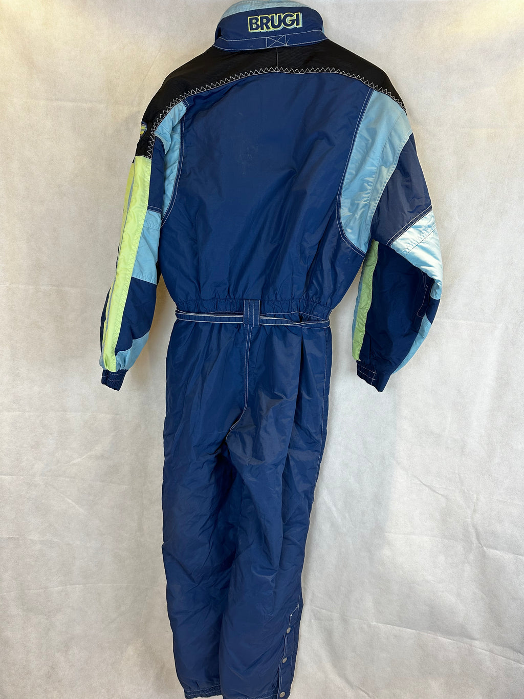 Vintage Skioverall von BRUGI in blau von in Größe S