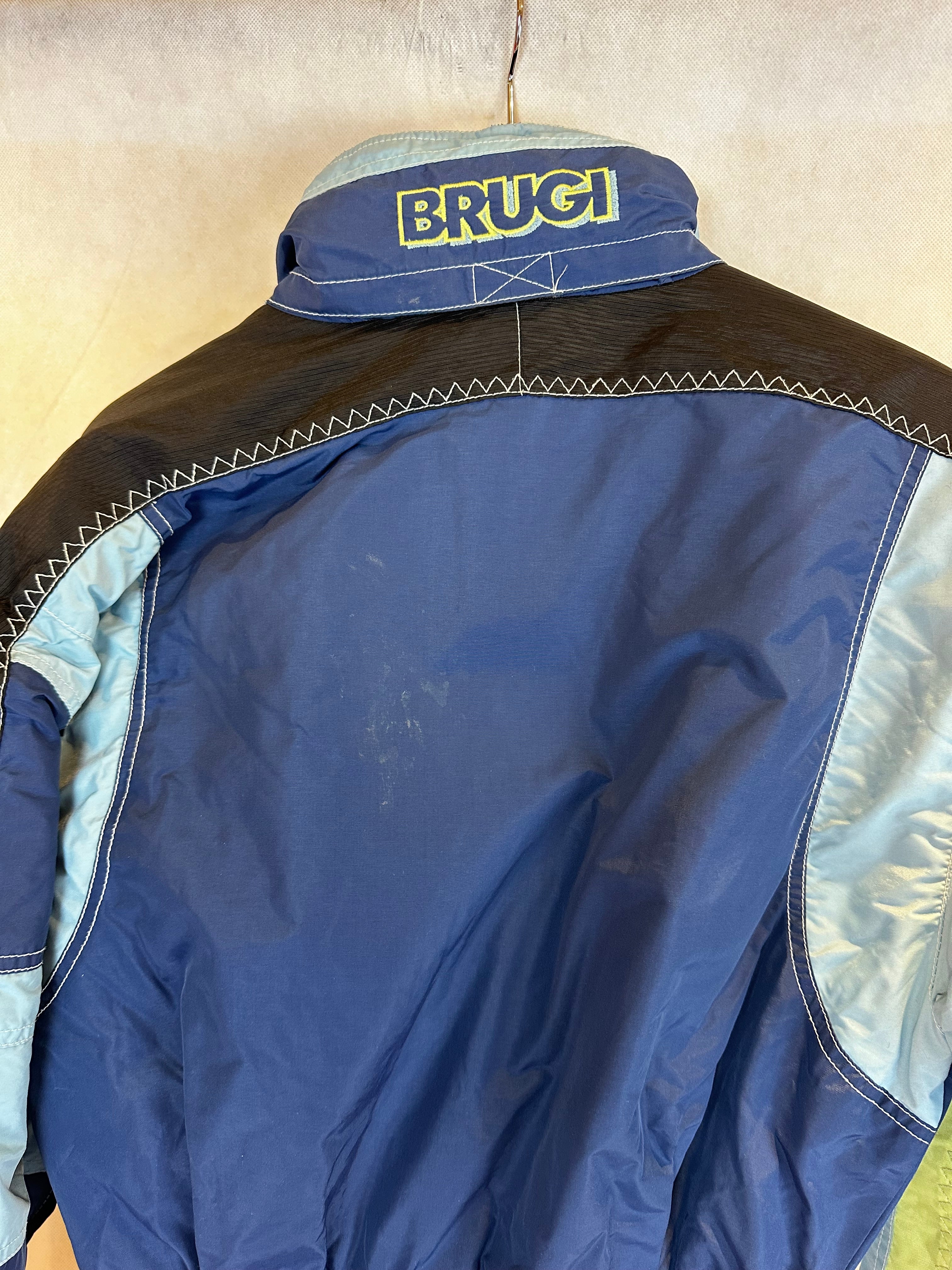 Vintage Skioverall von BRUGI in blau von in Größe S