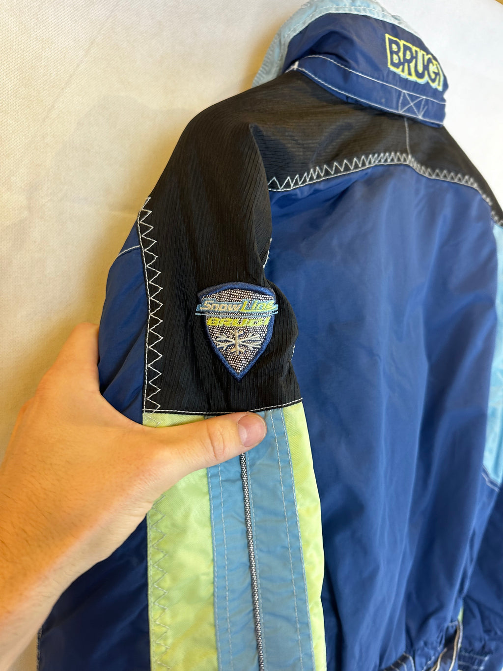 Vintage Skioverall von BRUGI in blau von in Größe S