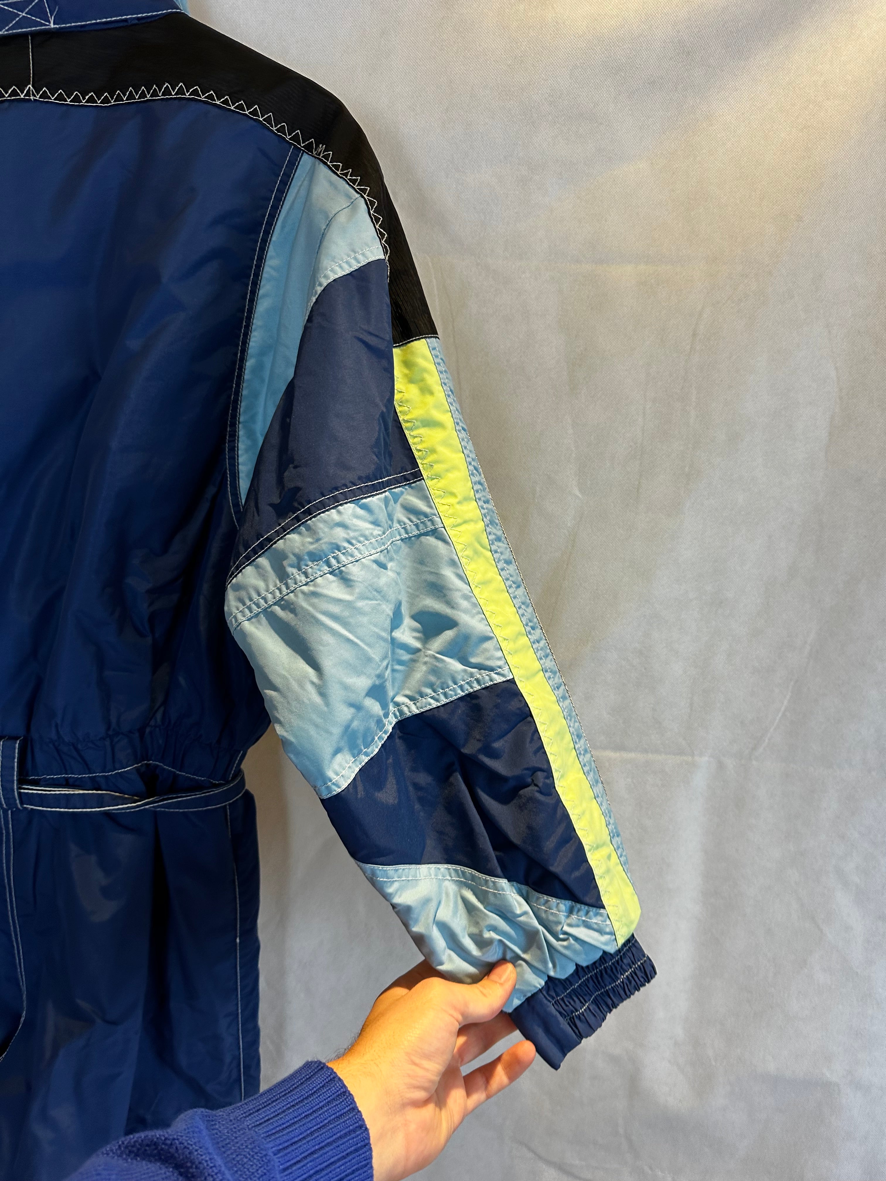 Vintage Skioverall von BRUGI in blau von in Größe S