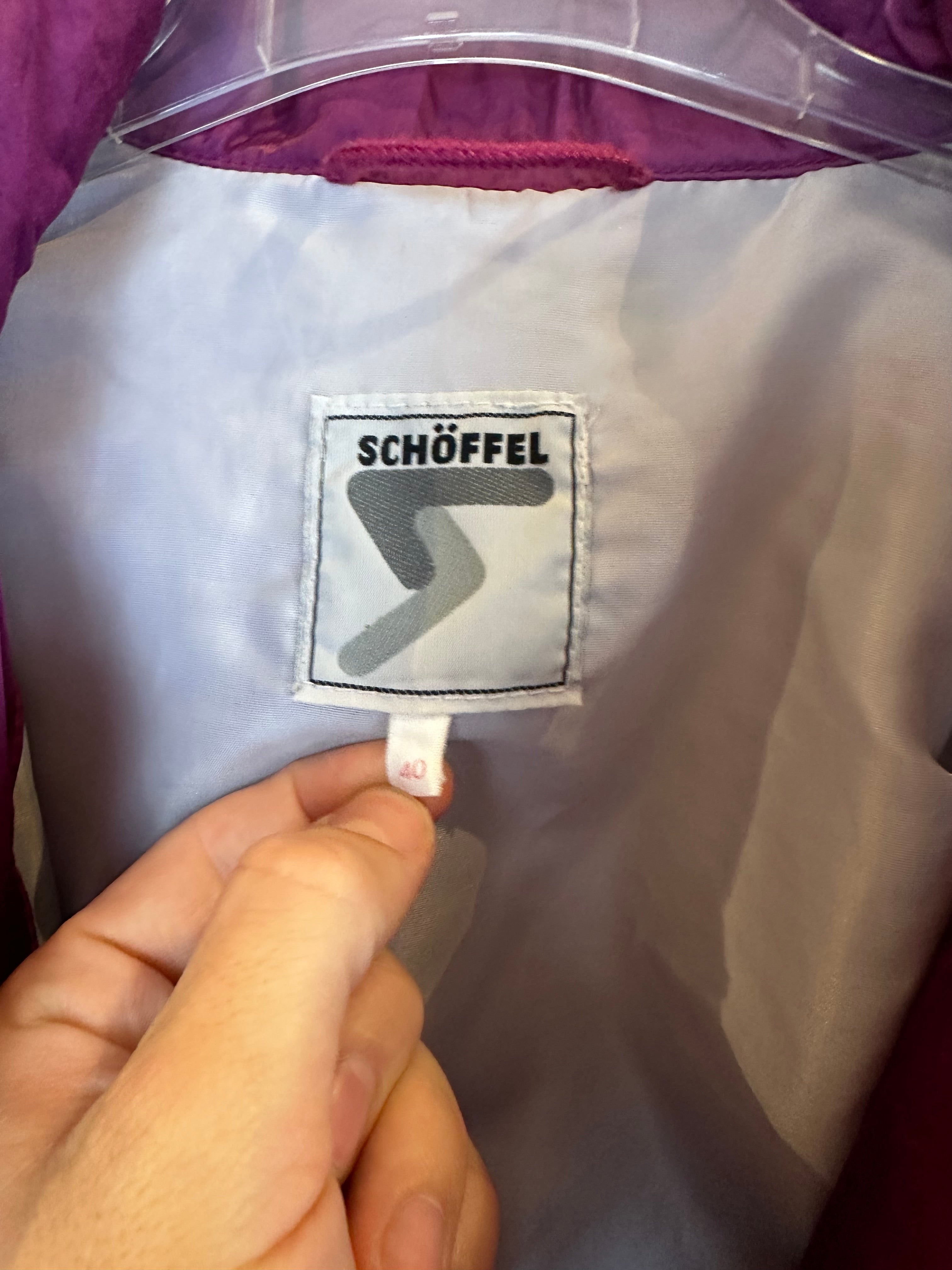 Vintage Skioverall in lila von Schöffel in M