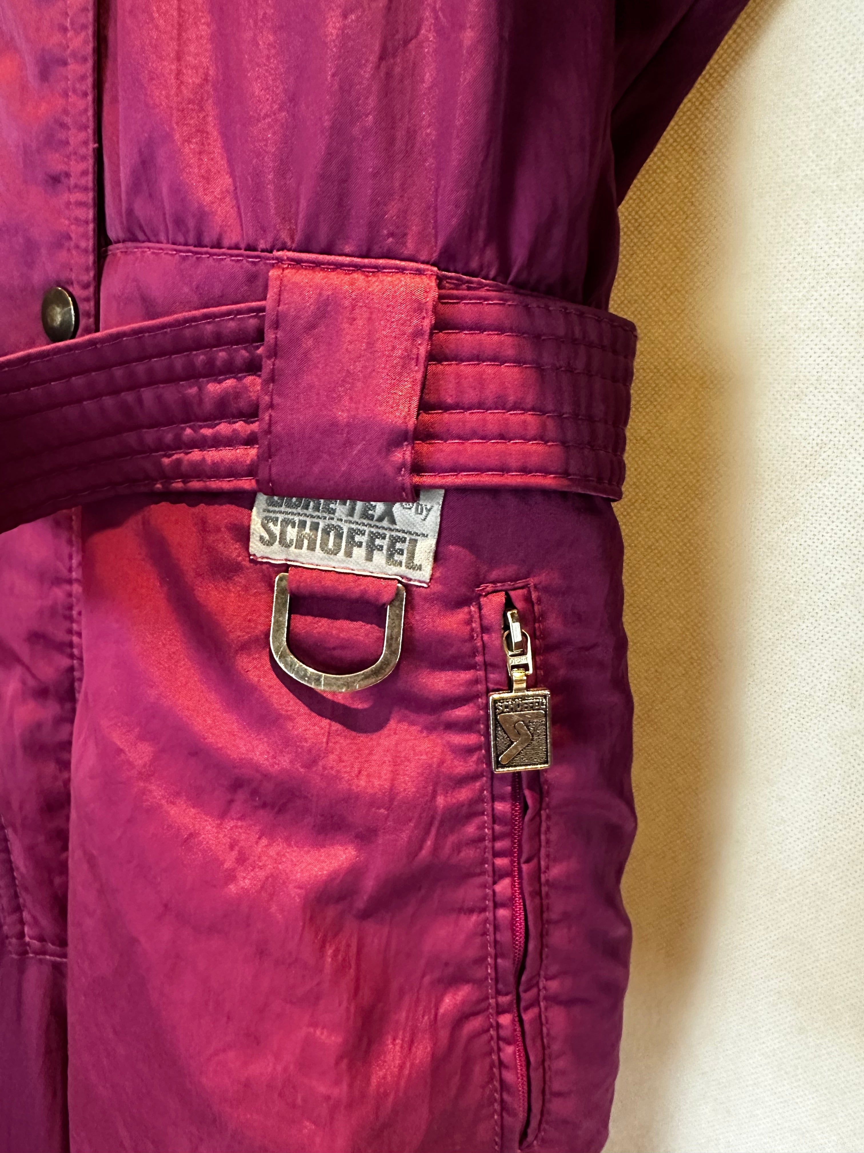 Vintage Skioverall in lila von Schöffel in M