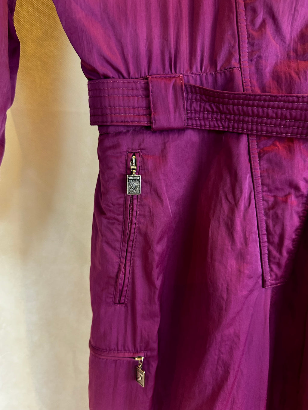 Vintage Skioverall in lila von Schöffel in M