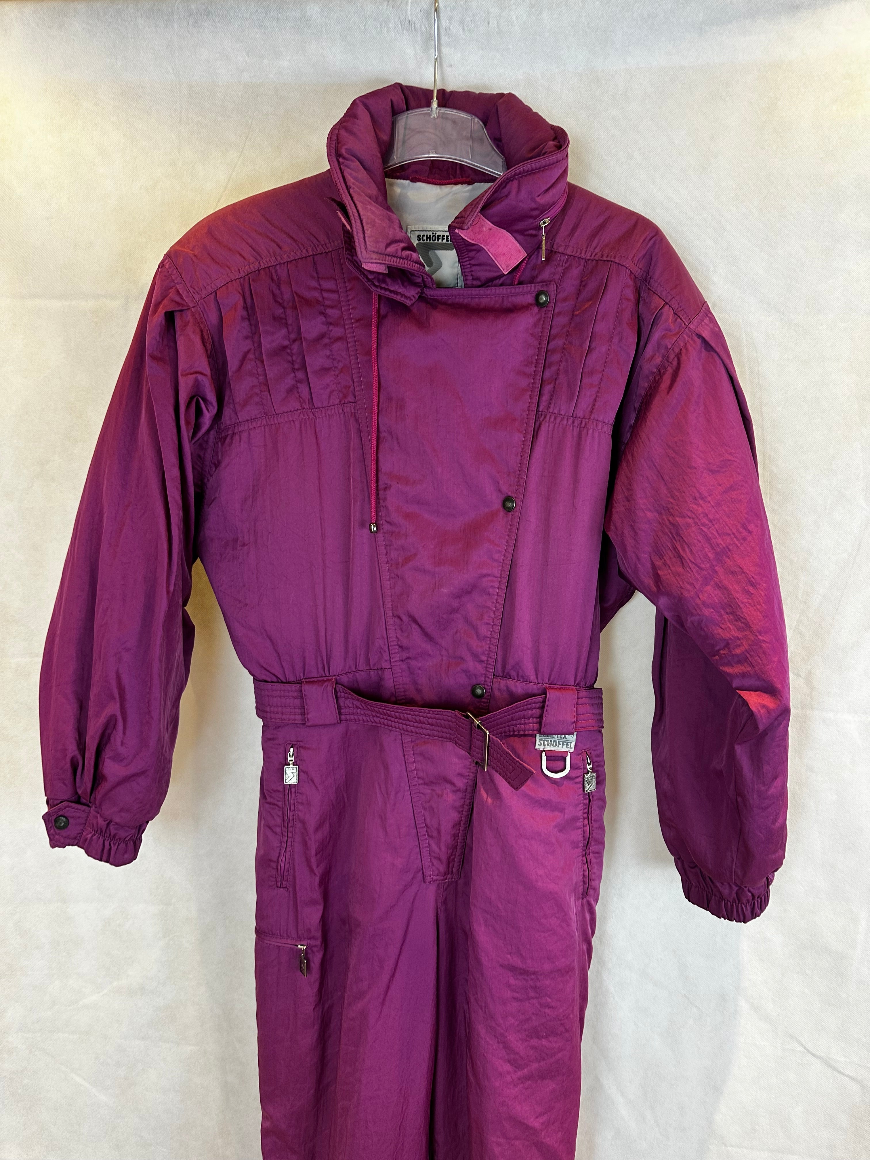 Vintage Skioverall in lila von Schöffel in M