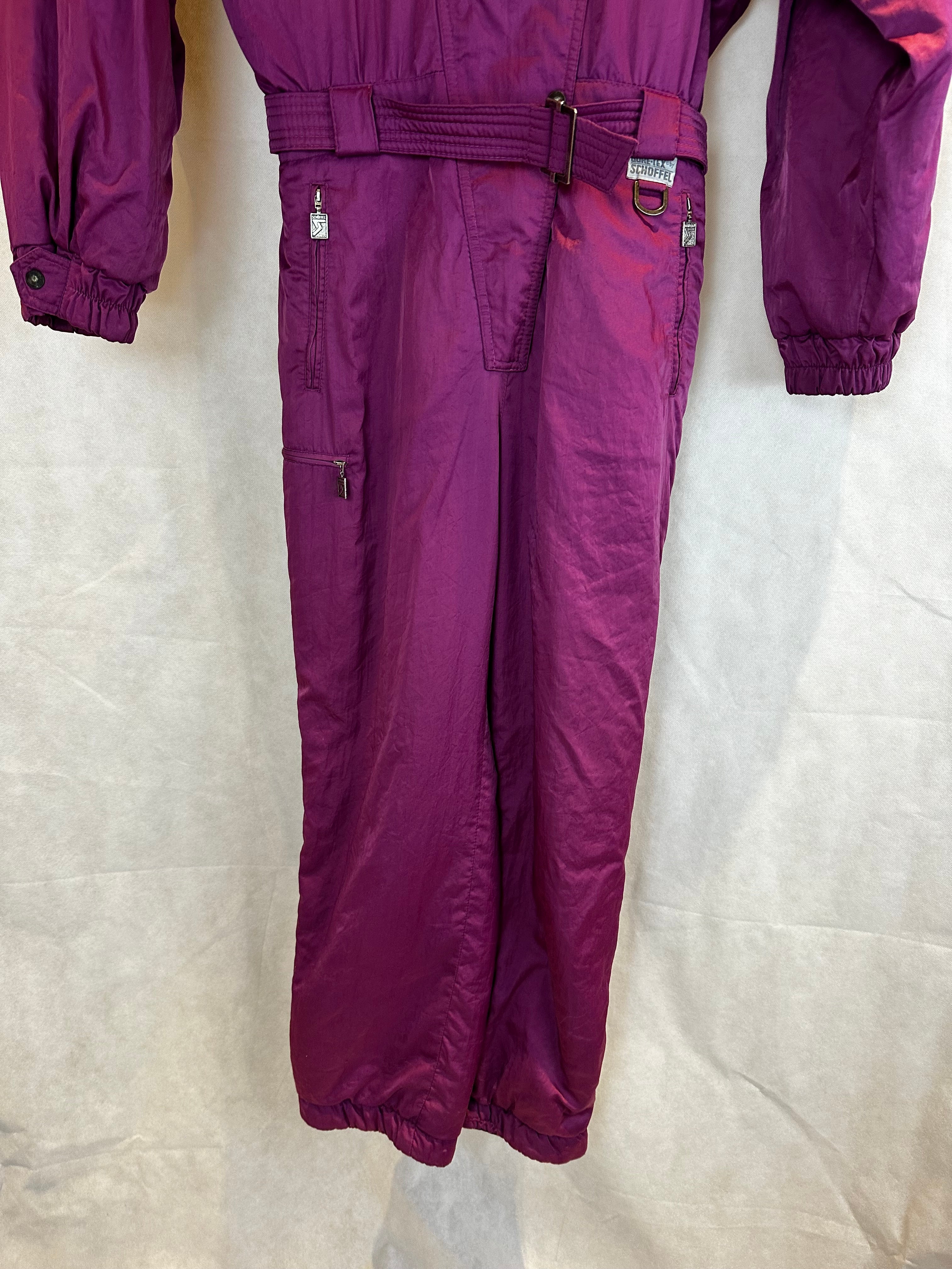Vintage Skioverall in lila von Schöffel in M