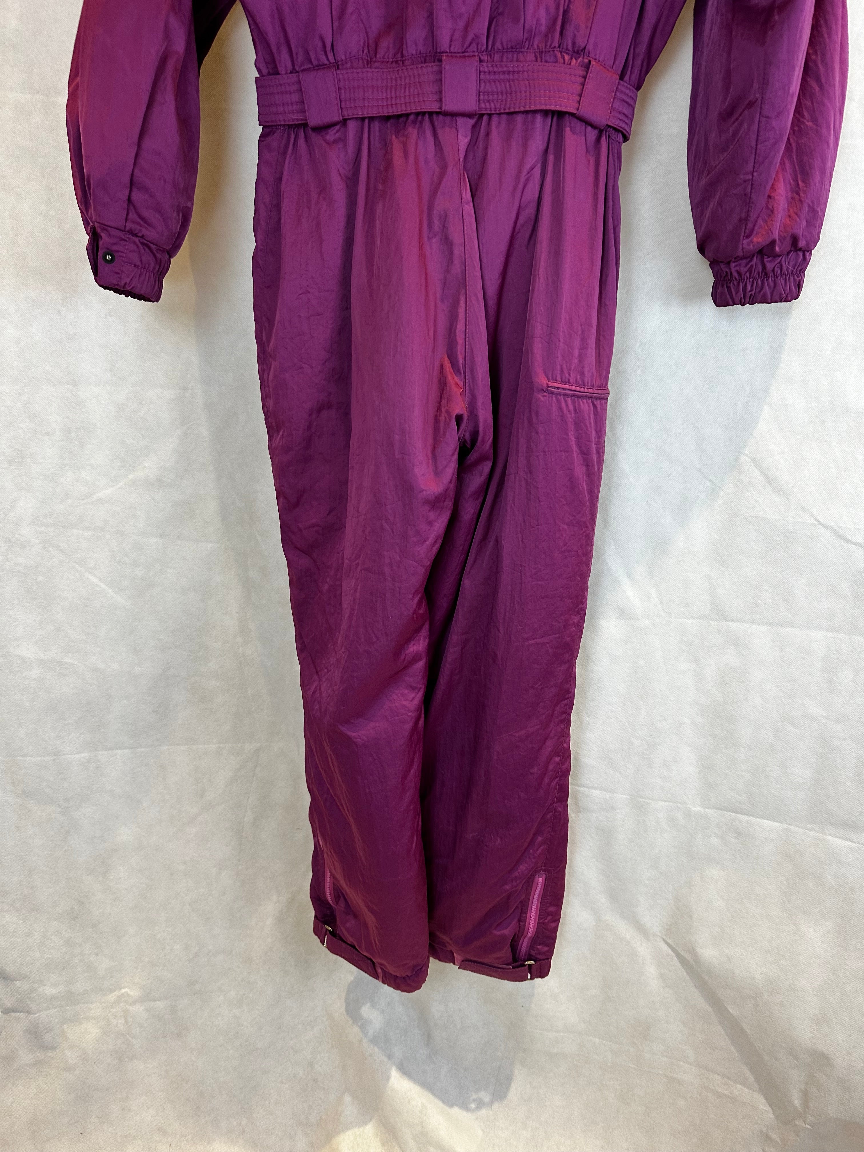 Vintage Skioverall in lila von Schöffel in M