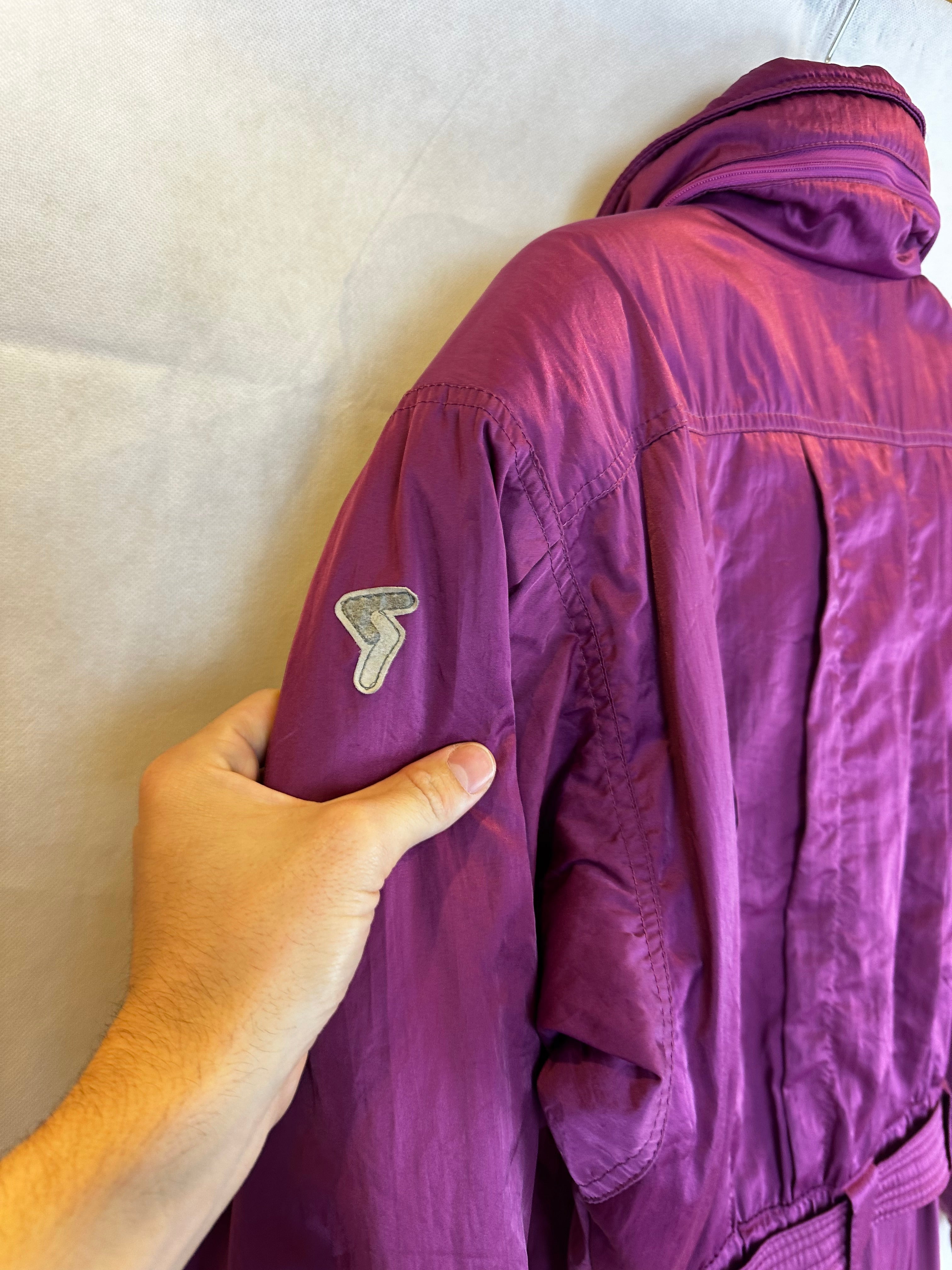 Vintage Skioverall in lila von Schöffel in M