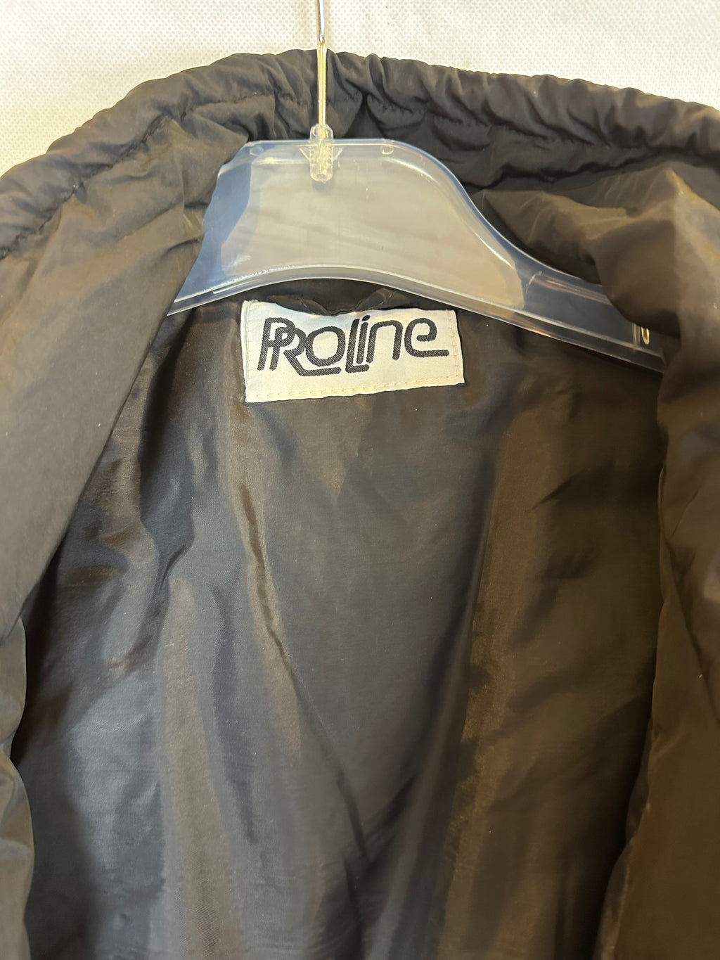 Vintage Skioverall von PRoline in Schwarz