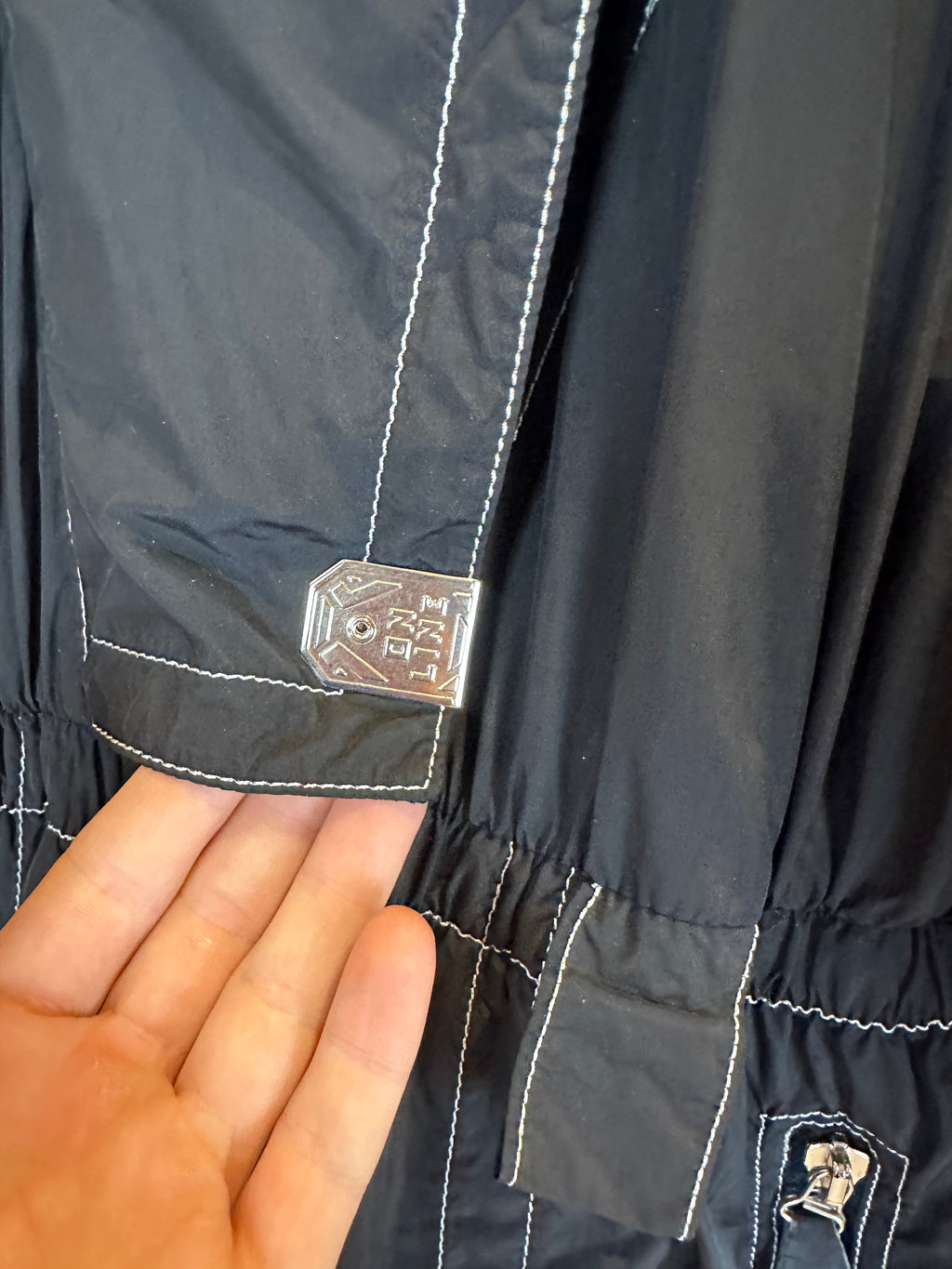 Vintage Skioverall von PRoline in Schwarz