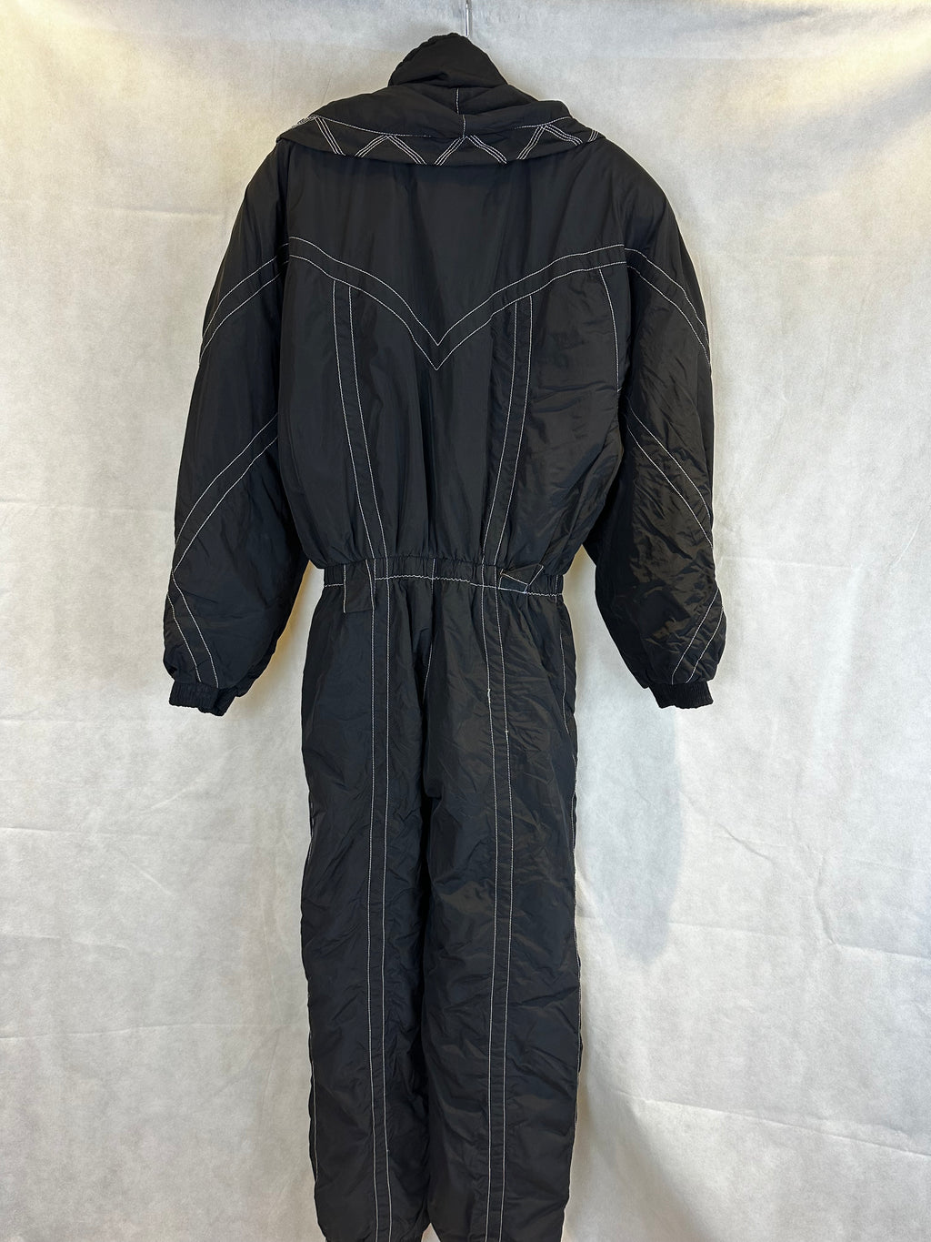 Vintage Skioverall von PRoline in Schwarz