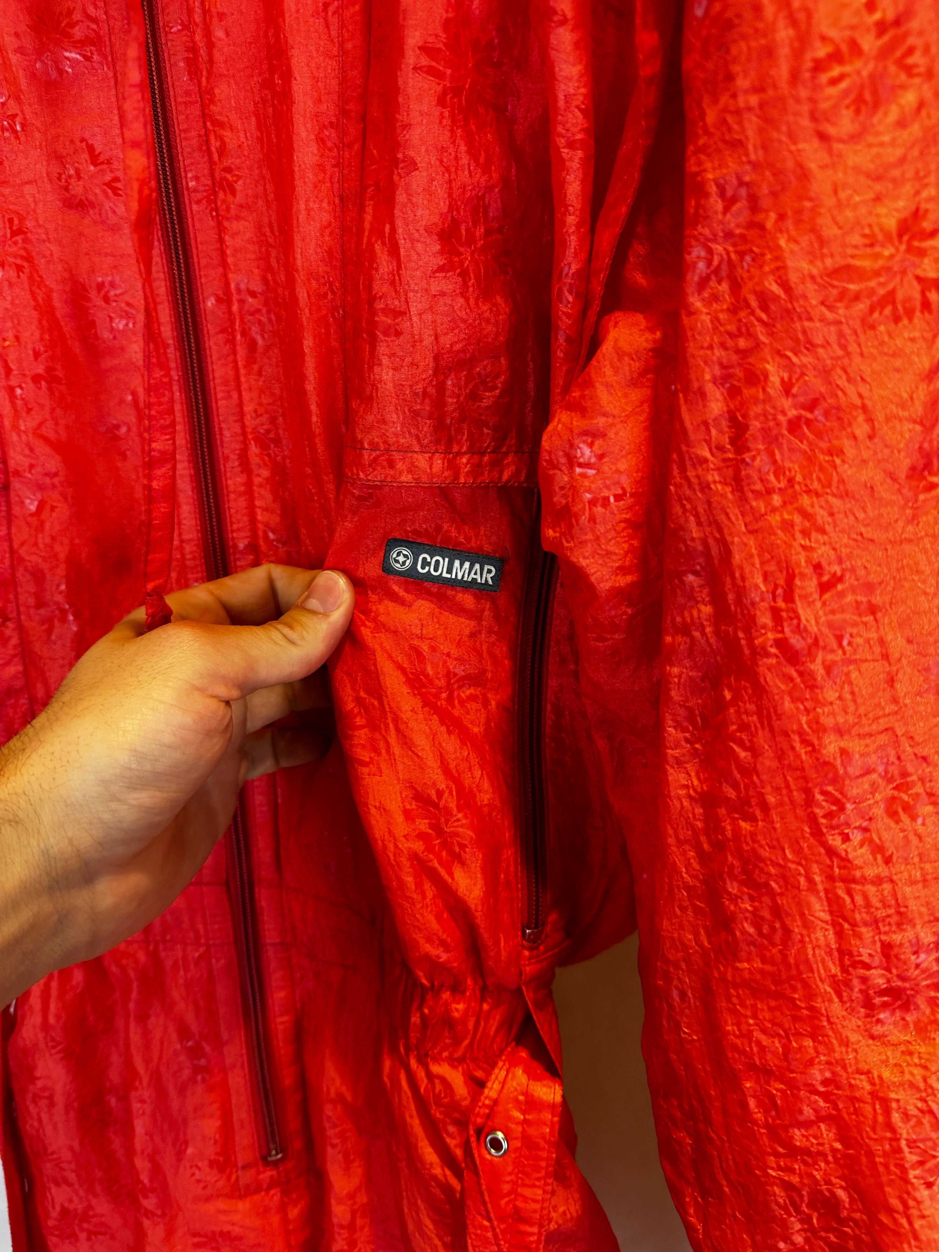 Vintage Skioverall von Colmar in orange in M/L