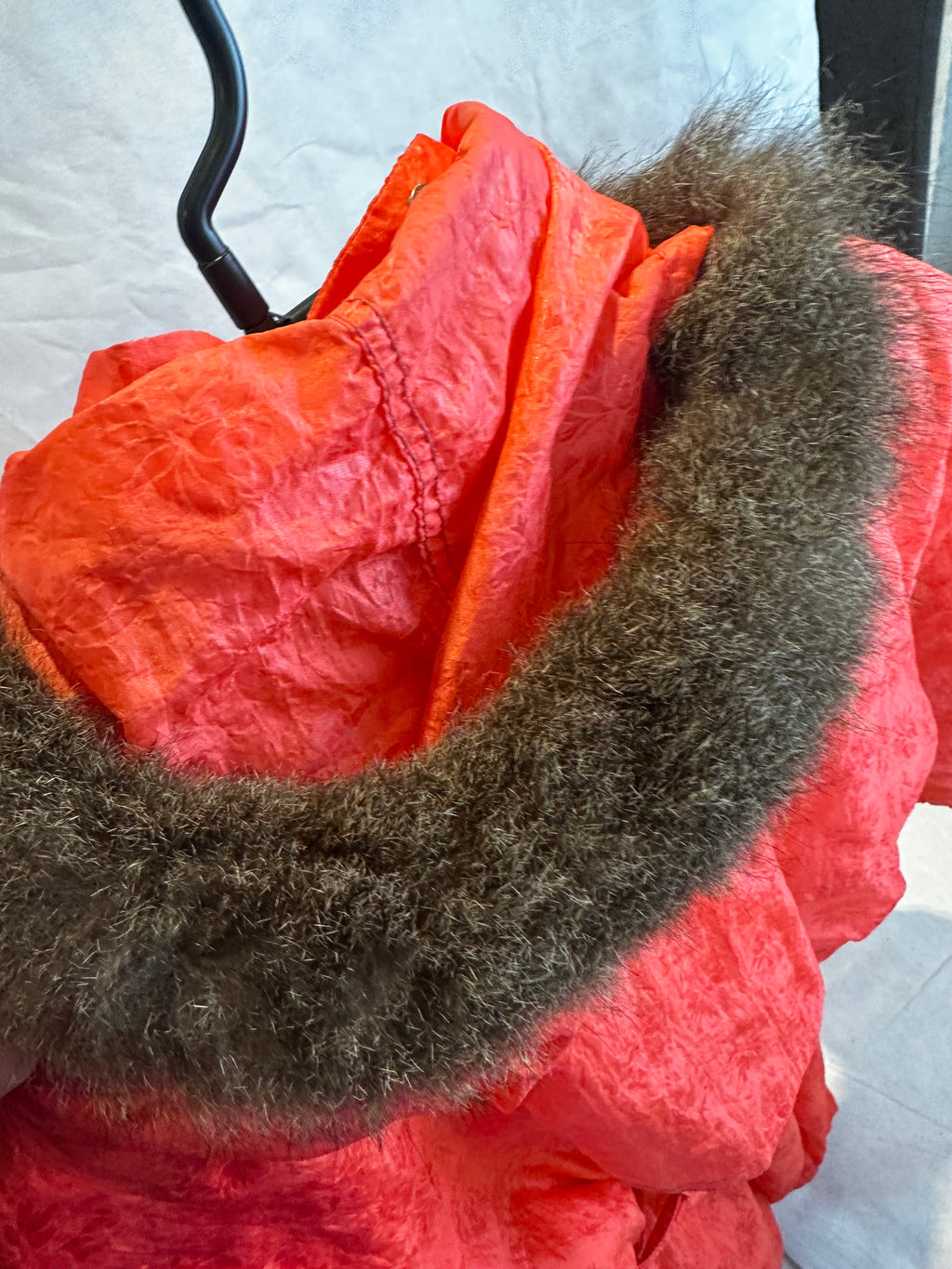 Vintage Skioverall von Colmar in orange in M/L