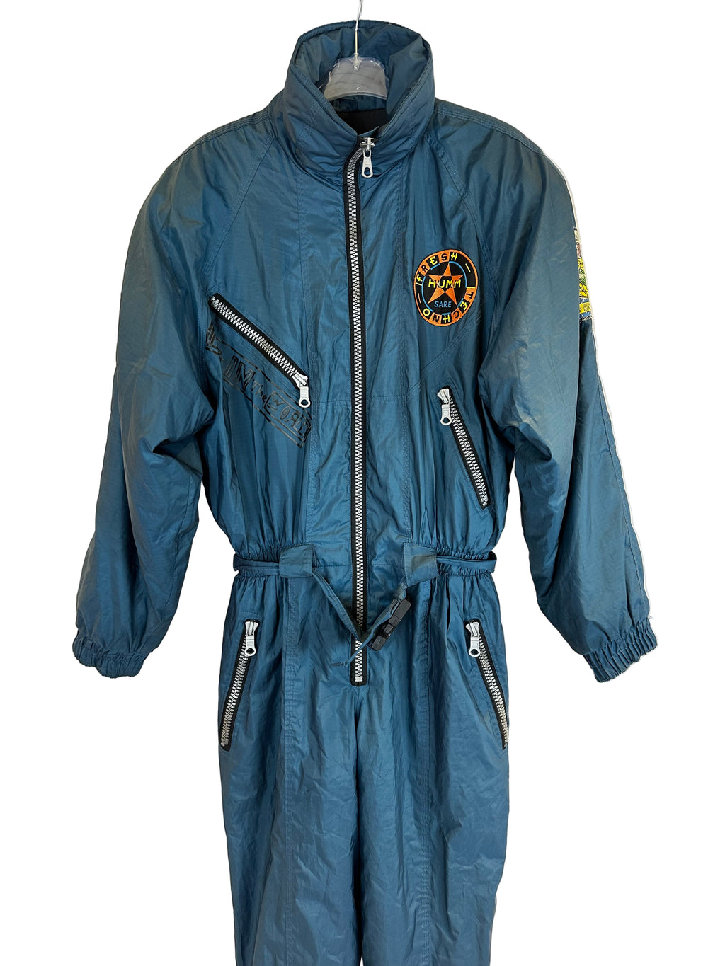 Vintage Skioverall von ELHO in Marineblau in M/L