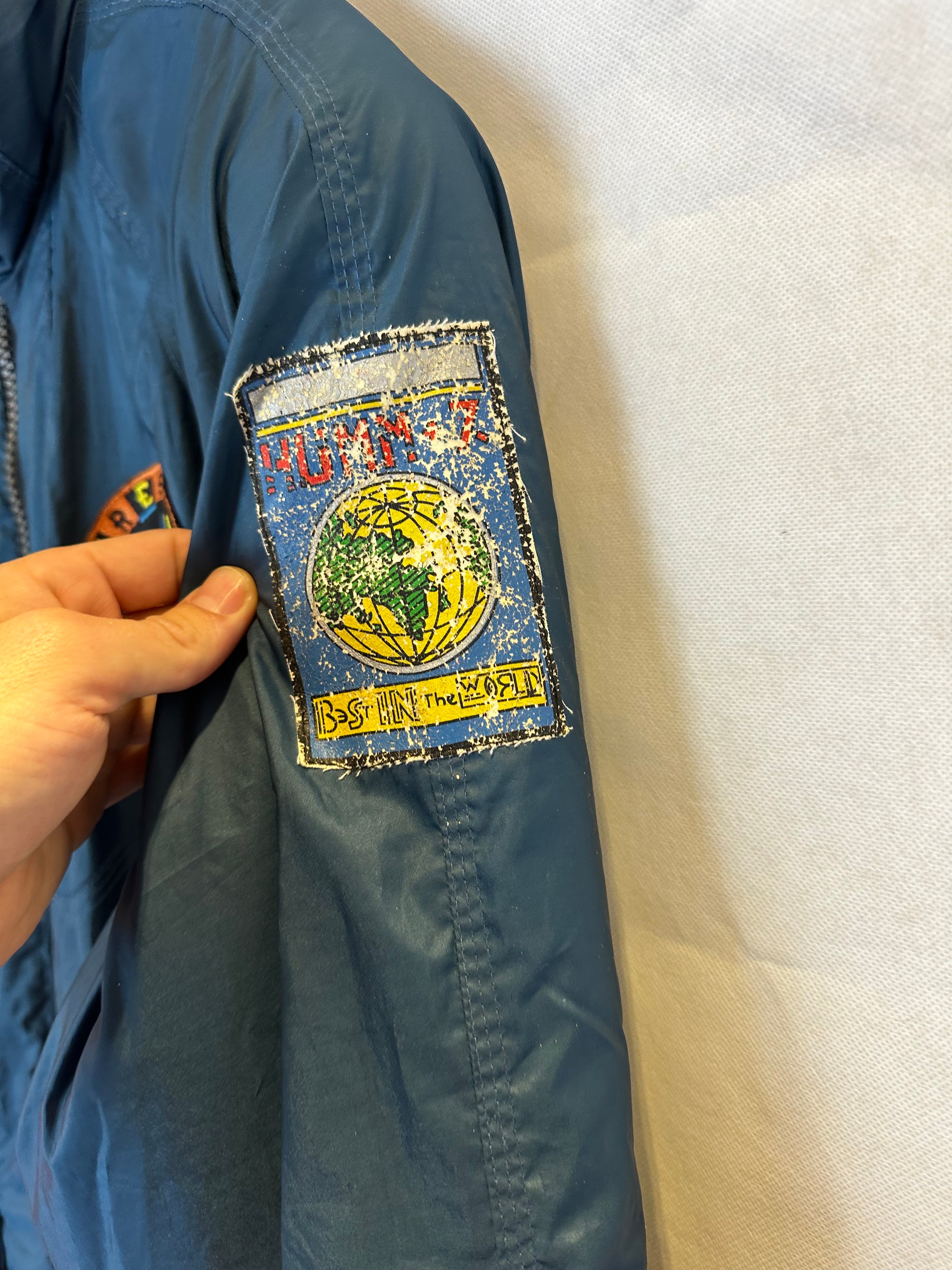 Vintage Skioverall von ELHO in Marineblau in M/L