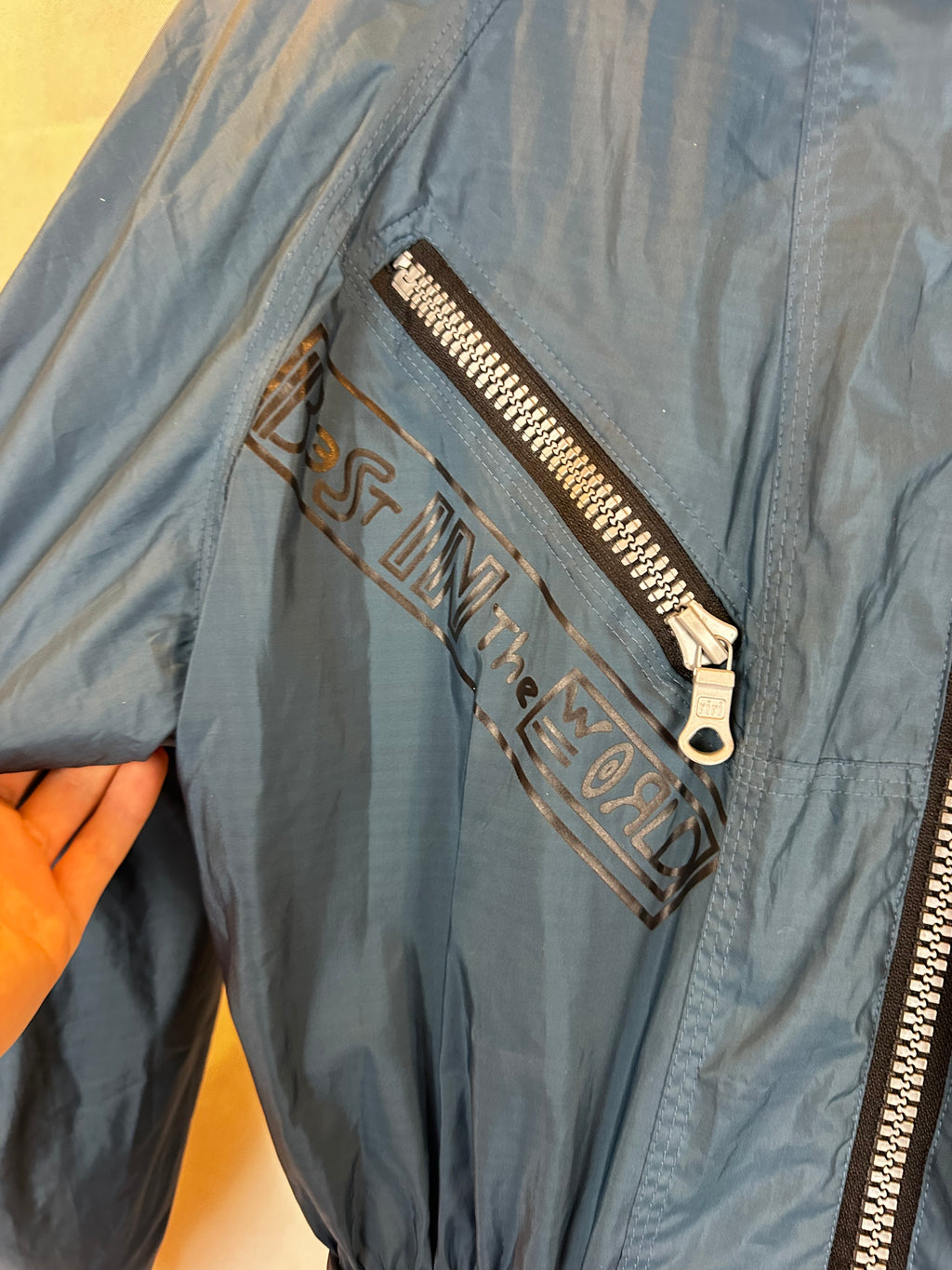 Vintage Skioverall von ELHO in Marineblau in M/L