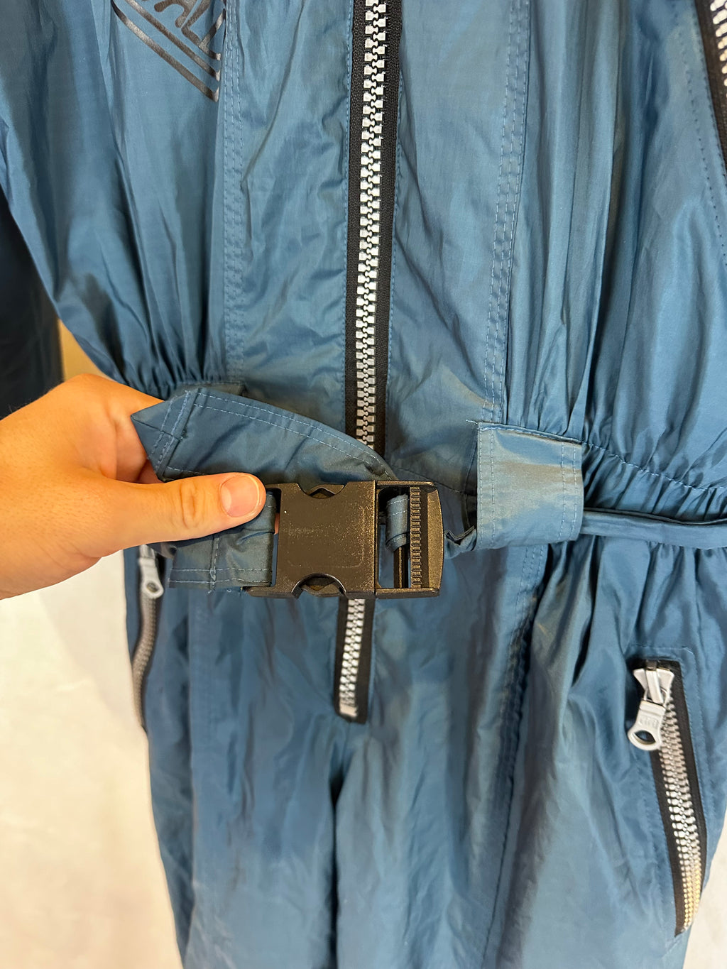 Vintage Skioverall von ELHO in Marineblau in M/L