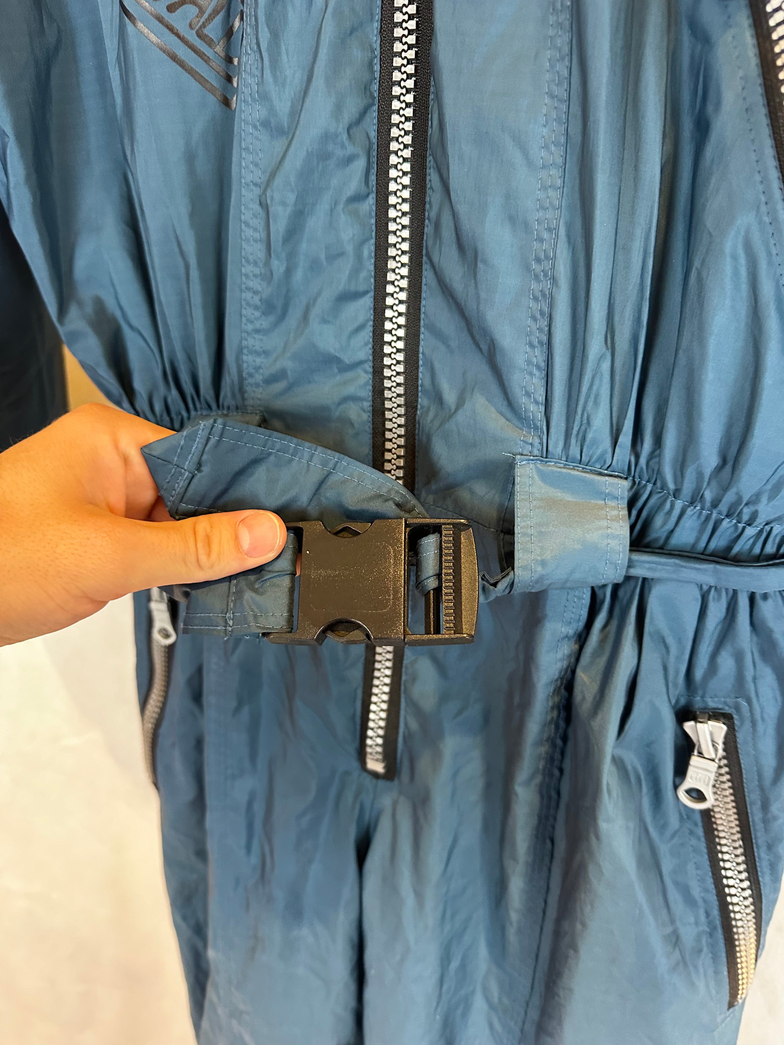 Vintage Skioverall von ELHO in Marineblau in M/L