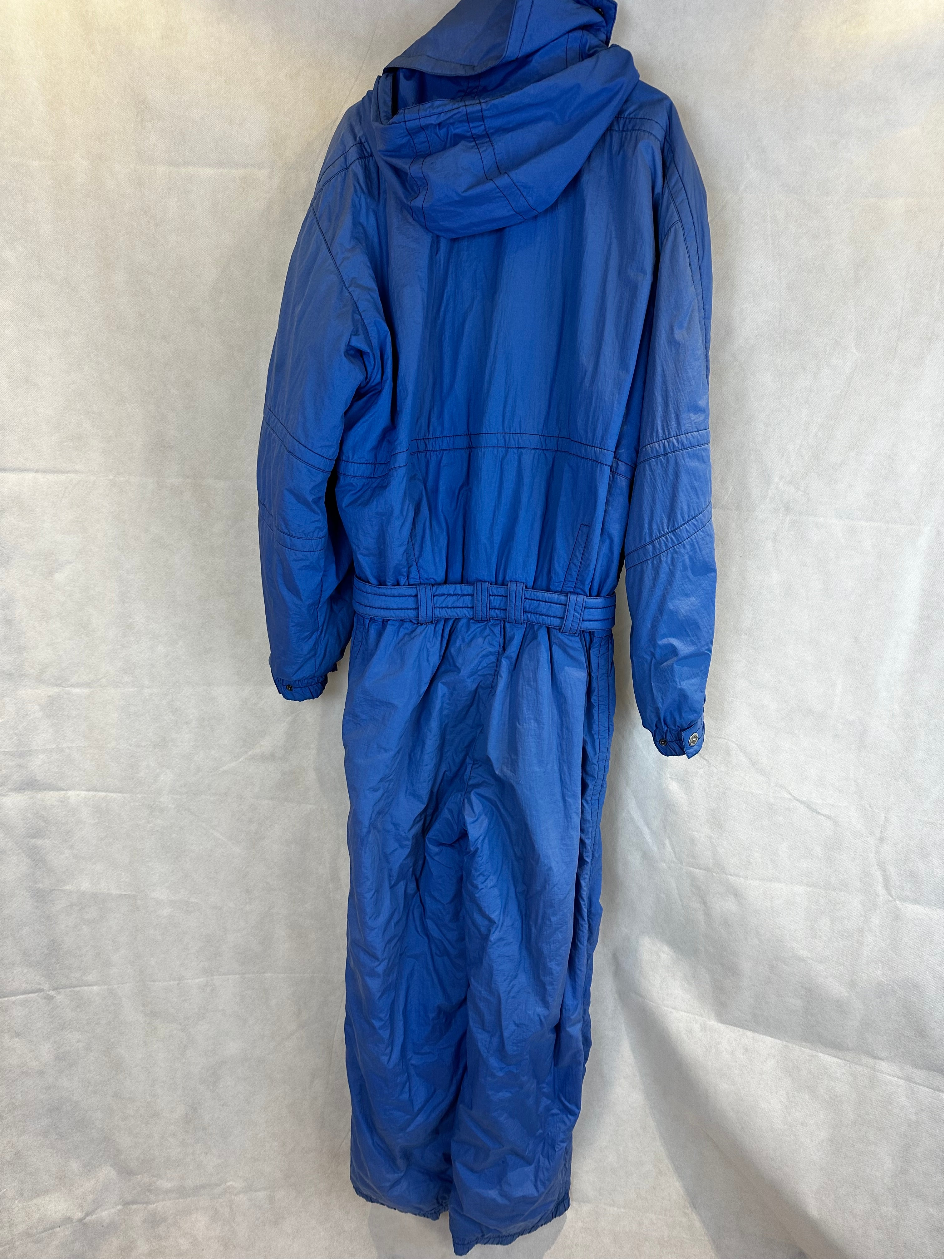 Vintage Skioverall von HEAD in M/L Hellblau EXLUSIV DESIGN