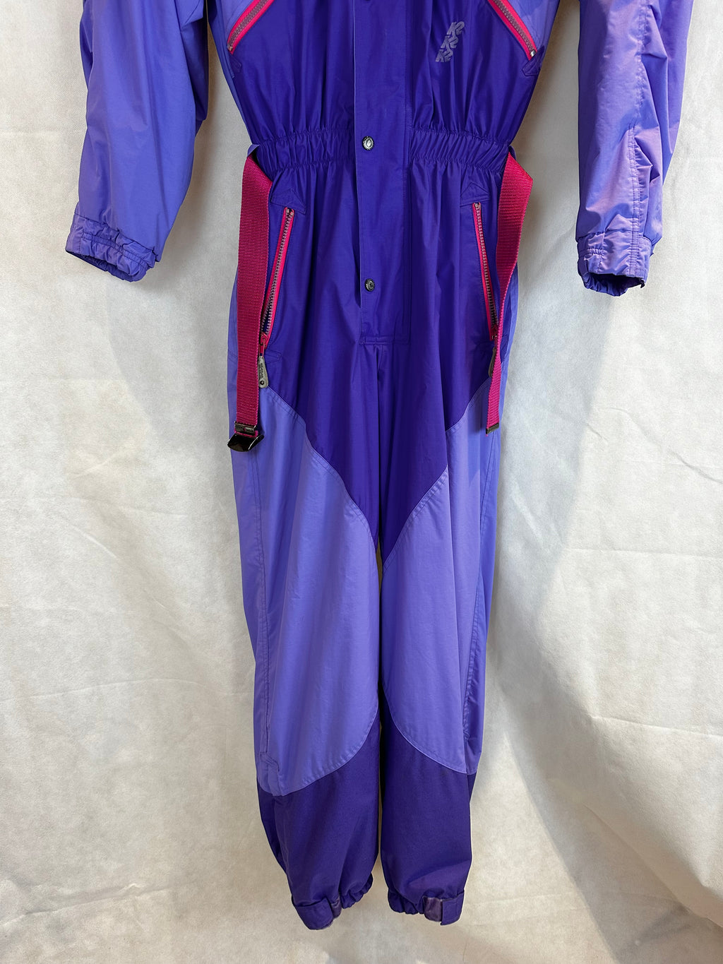 Vintage Skioverall von K2 in S/M Bunt