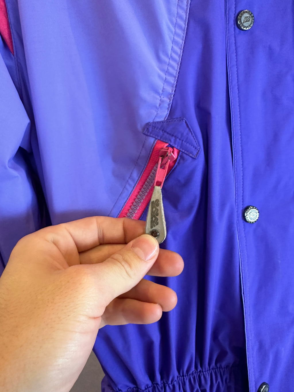 Vintage Skioverall von K2 in S/M Bunt