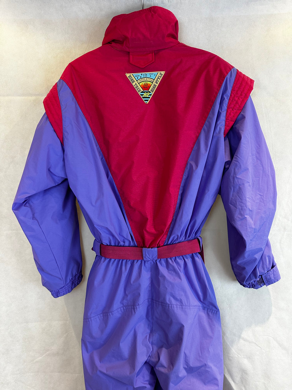 Vintage Skioverall von K2 in S/M Bunt