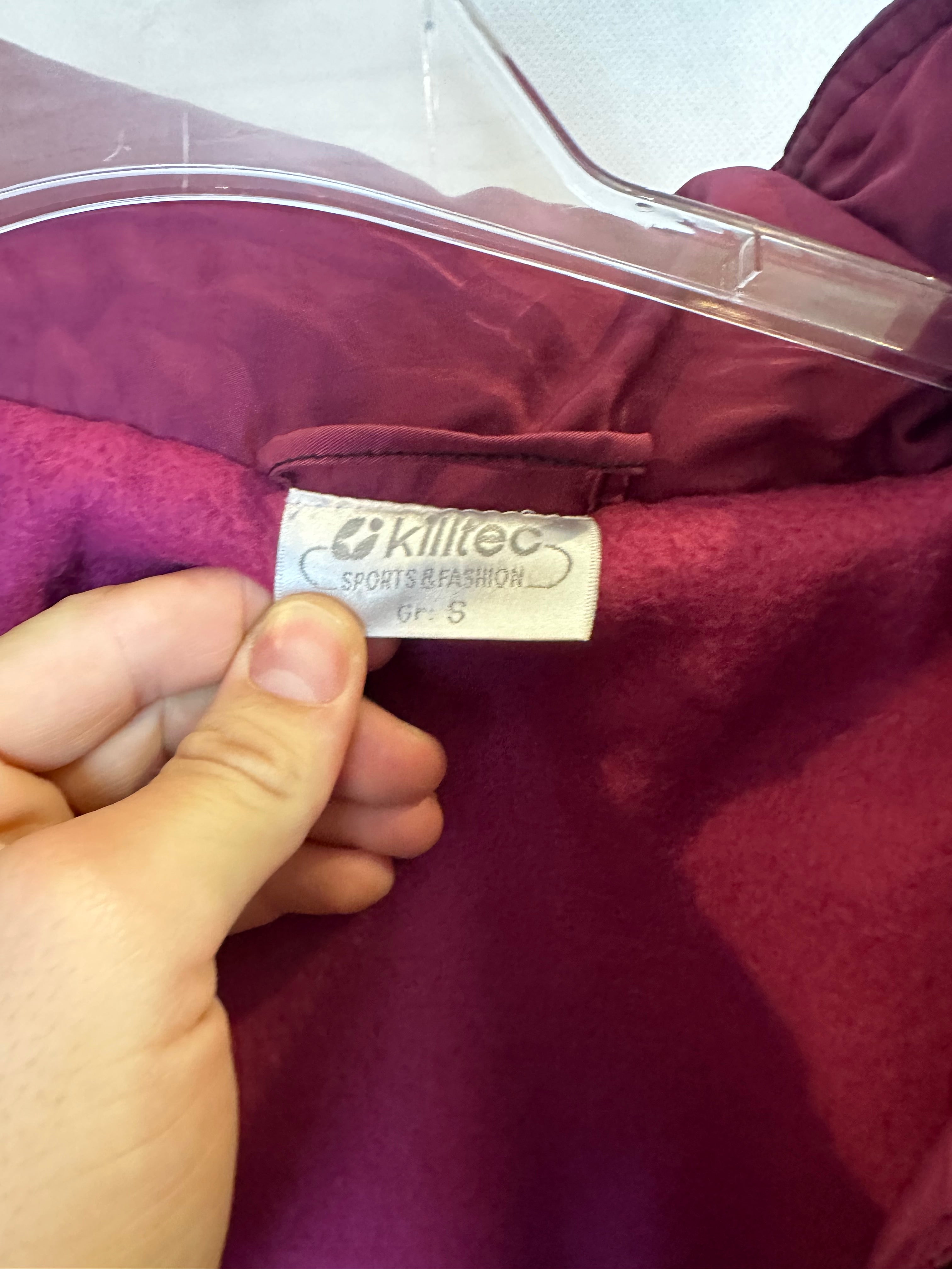 Vintage Skioverall von Killtec in Weinrot in S/M