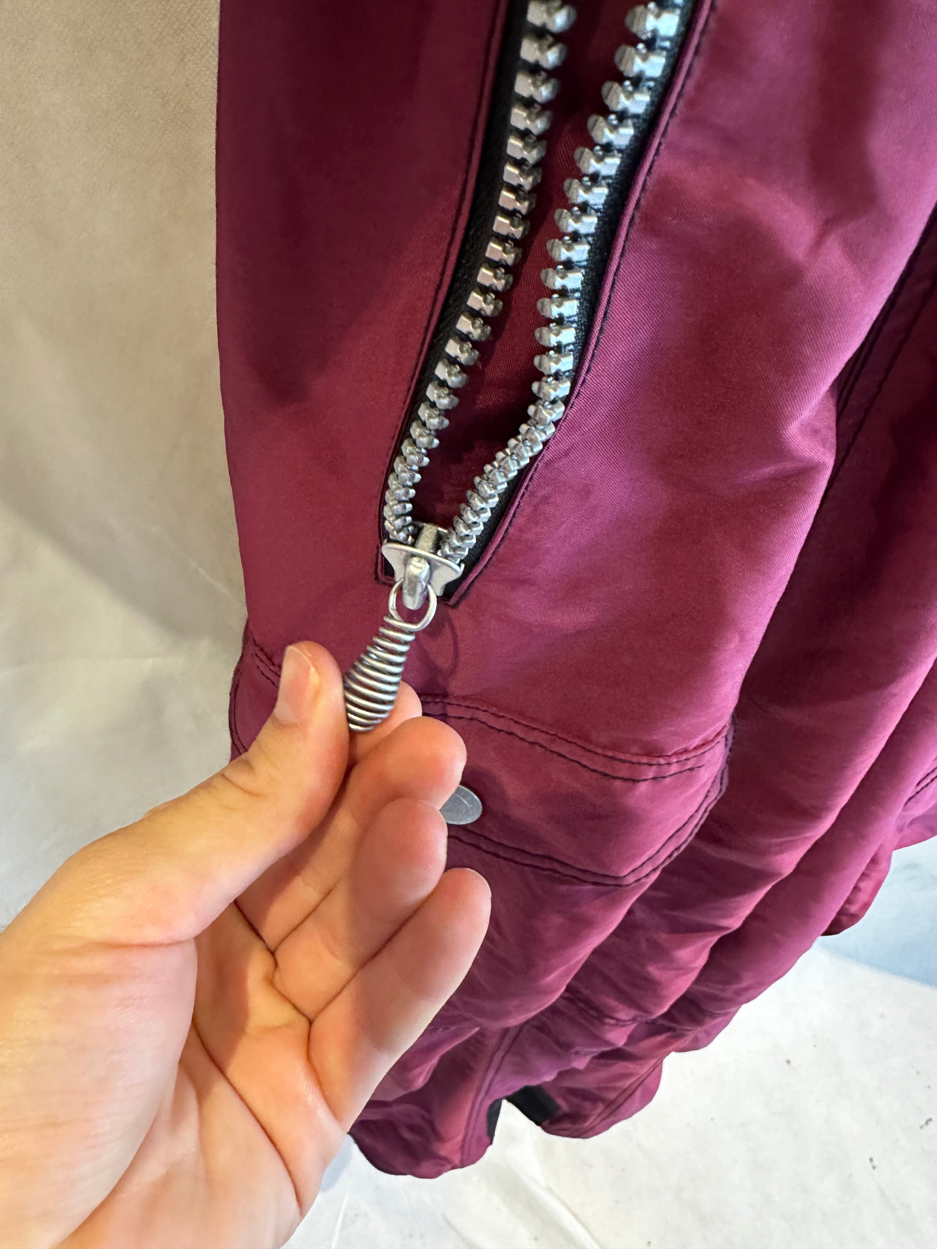 Vintage Skioverall von Killtec in Weinrot in S/M