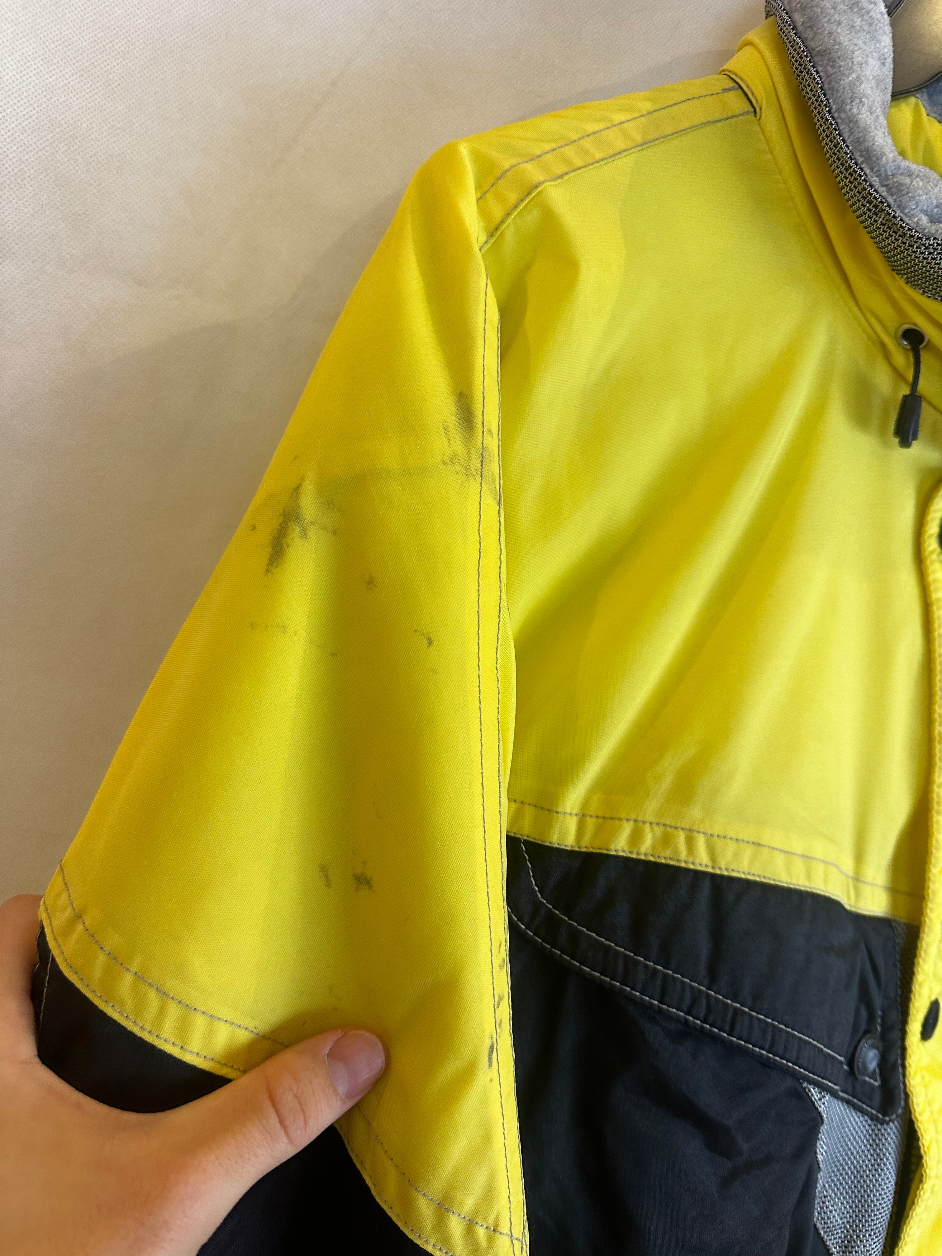 Vintage Skioverall von Street and Snow in gelb/schwarz in L/XL SIZE 48