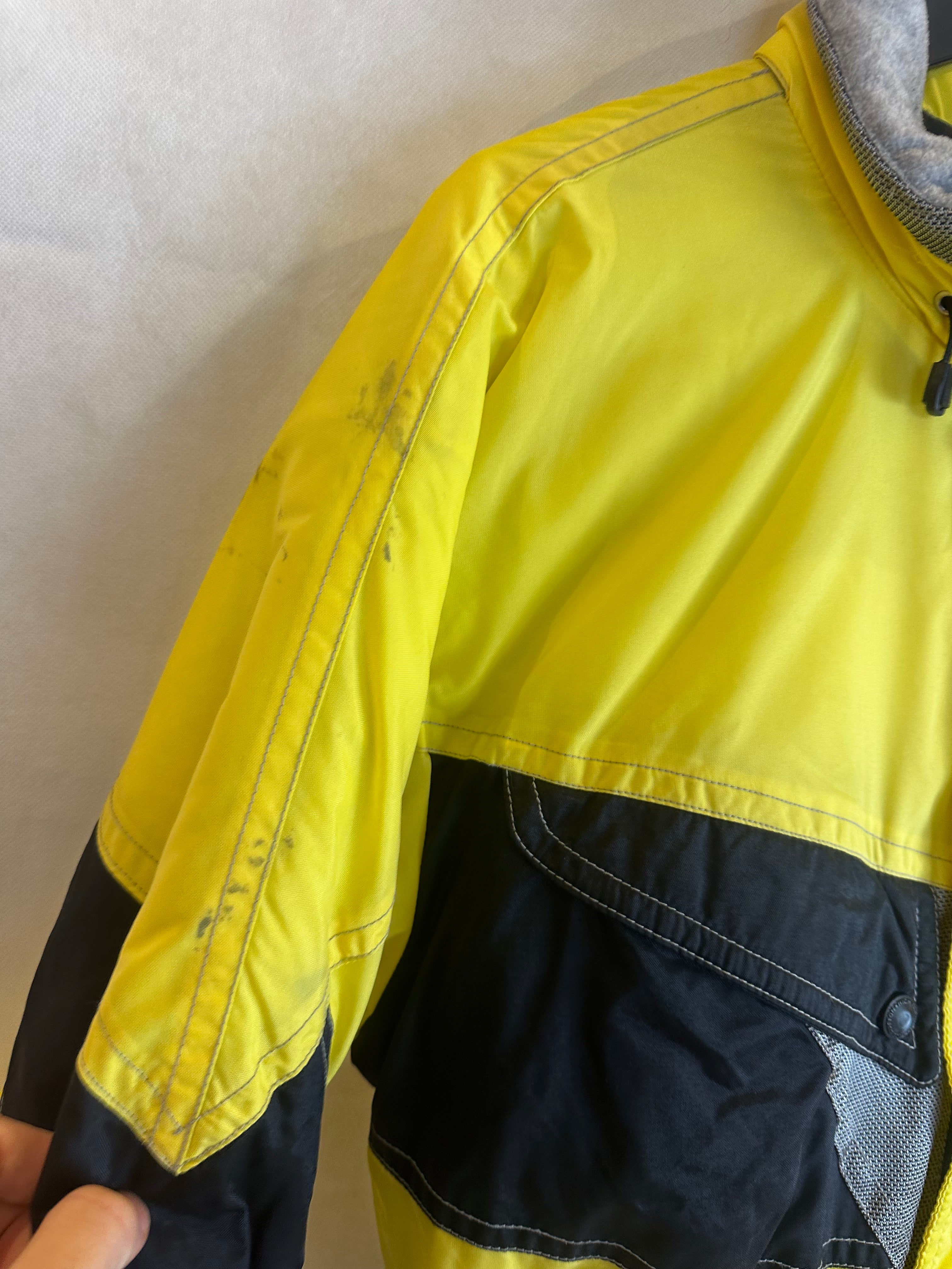 Vintage Skioverall von Street and Snow in gelb/schwarz in L/XL SIZE 48