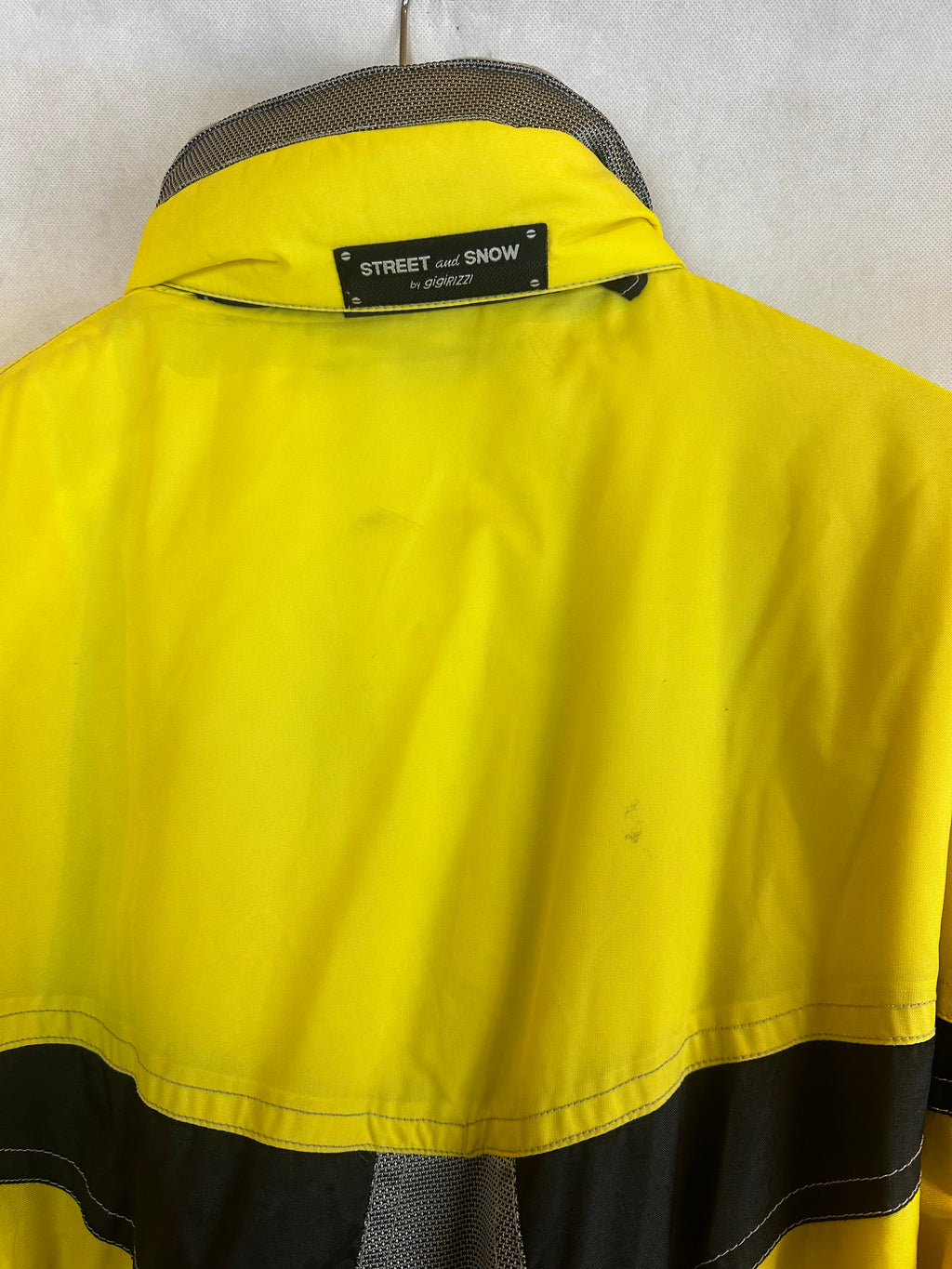 Vintage Skioverall von Street and Snow in gelb/schwarz in L/XL SIZE 48