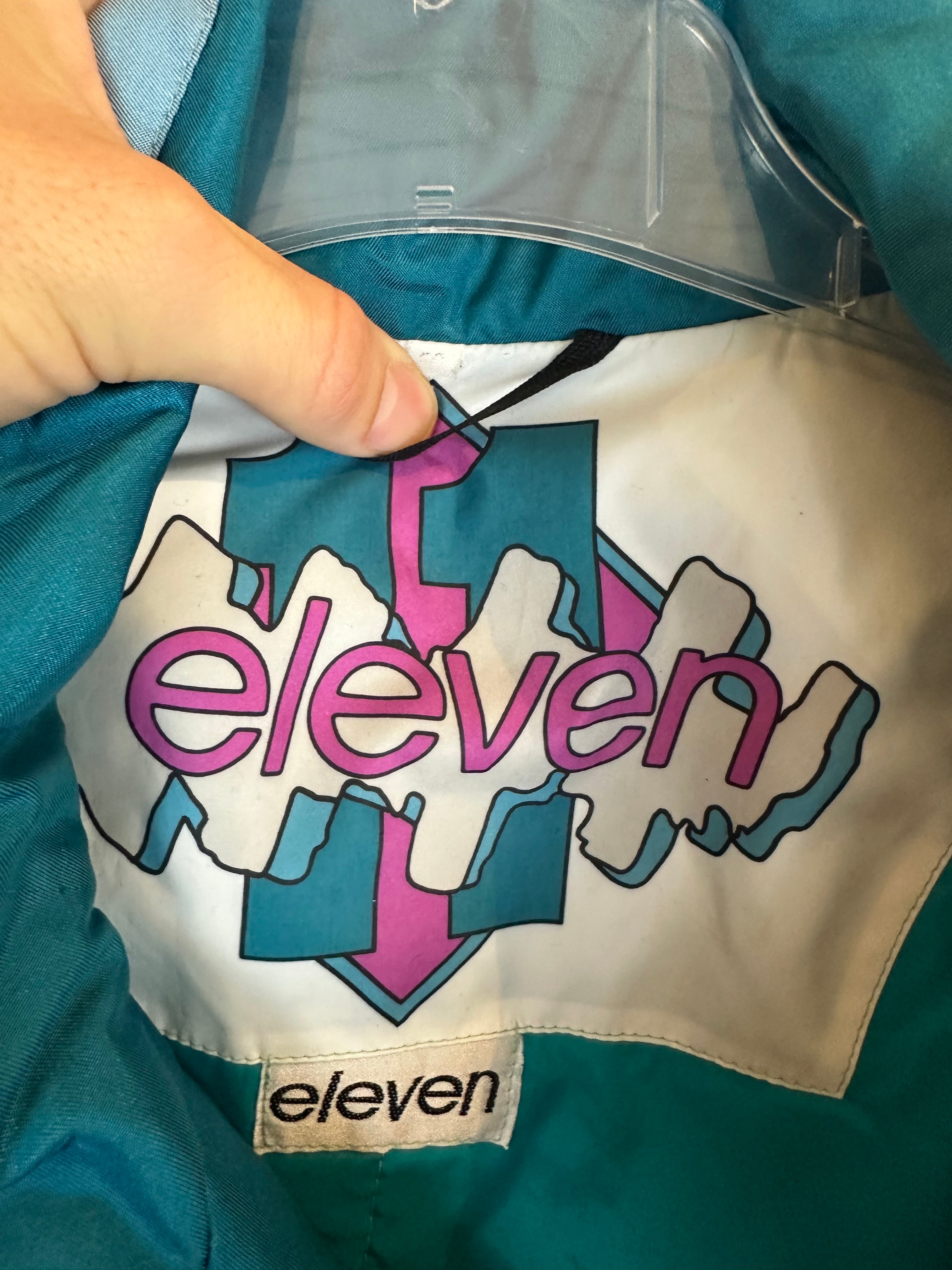 Vintage Skioverall von ELEVEN in Blau in L