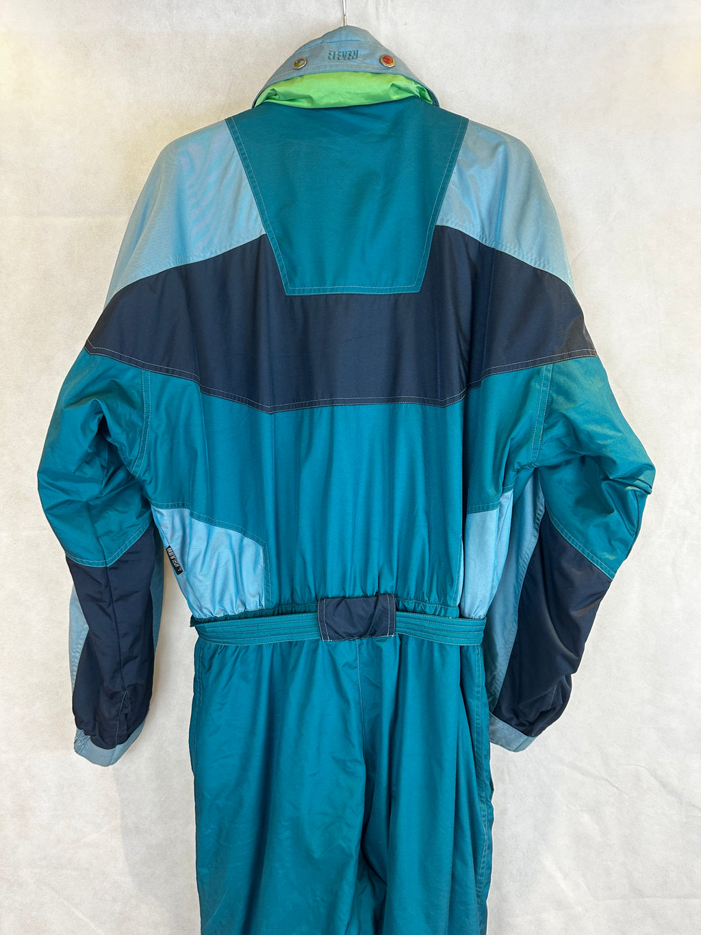 Vintage Skioverall von ELEVEN in Blau in L