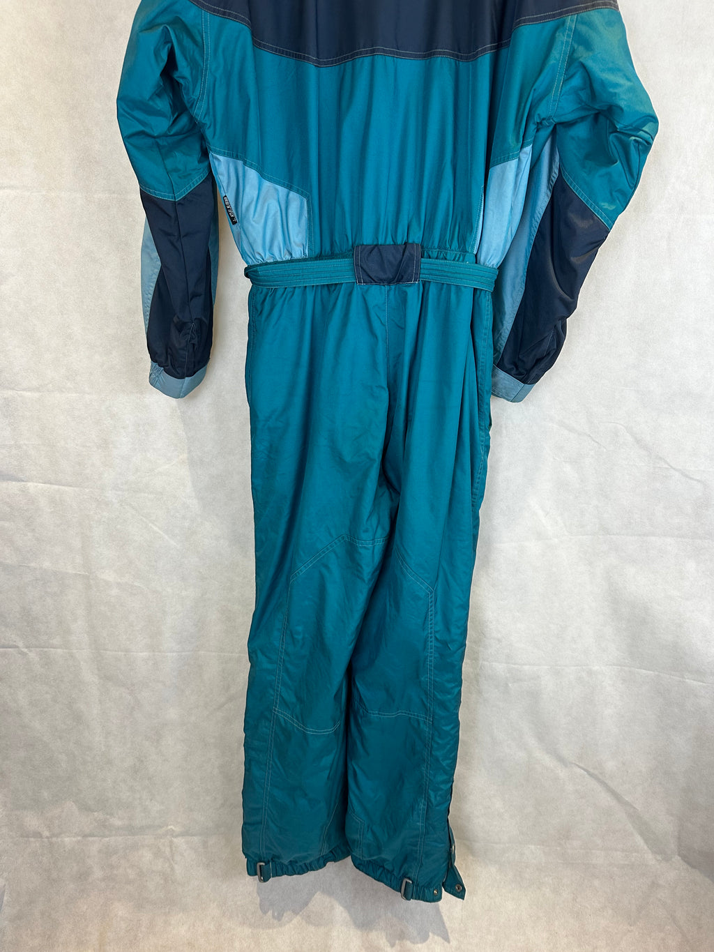 Vintage Skioverall von ELEVEN in Blau in L