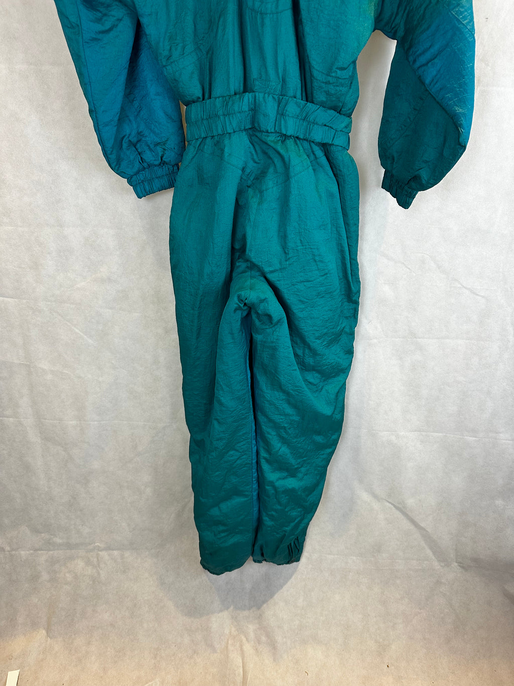 Vintage Skioverall von EDGE  in Turkis in M/L