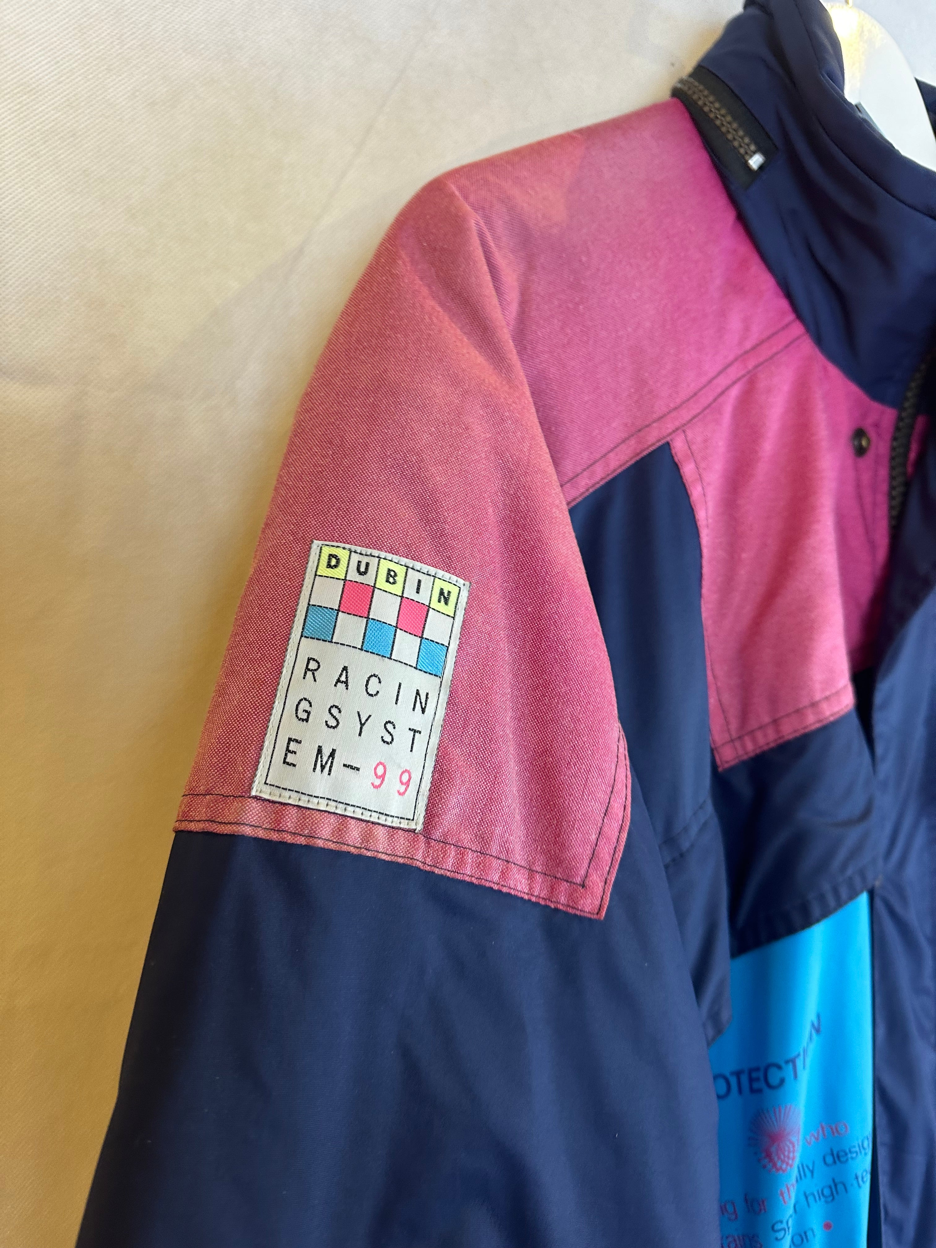 Vintage Skioverall von Dublin in Blau L/XL