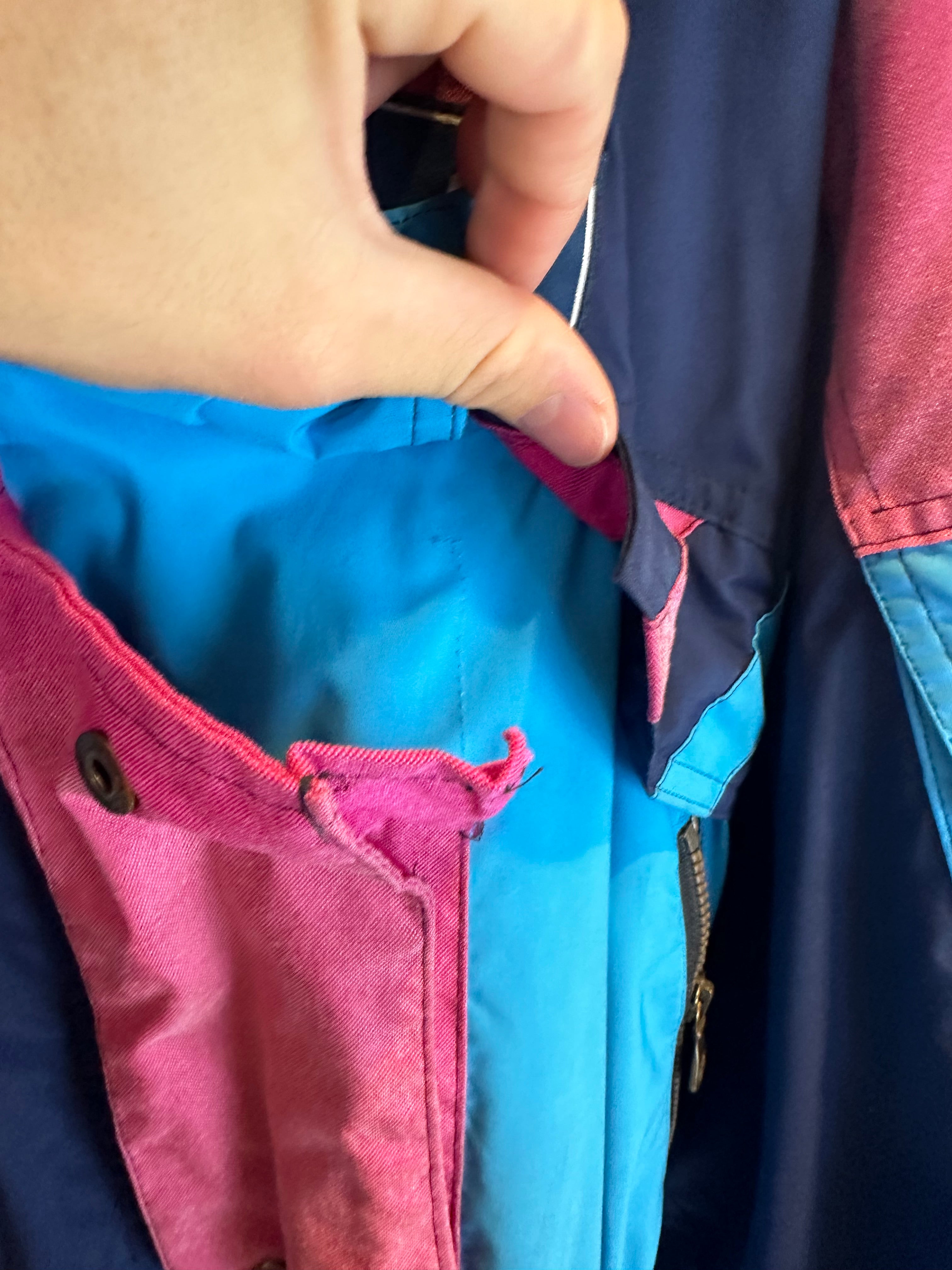 Vintage Skioverall von Dublin in Blau L/XL