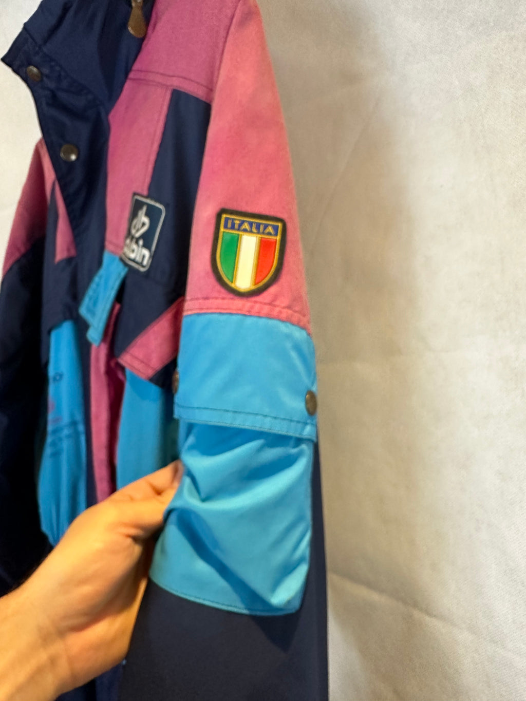 Vintage Skioverall von Dublin in Blau L/XL