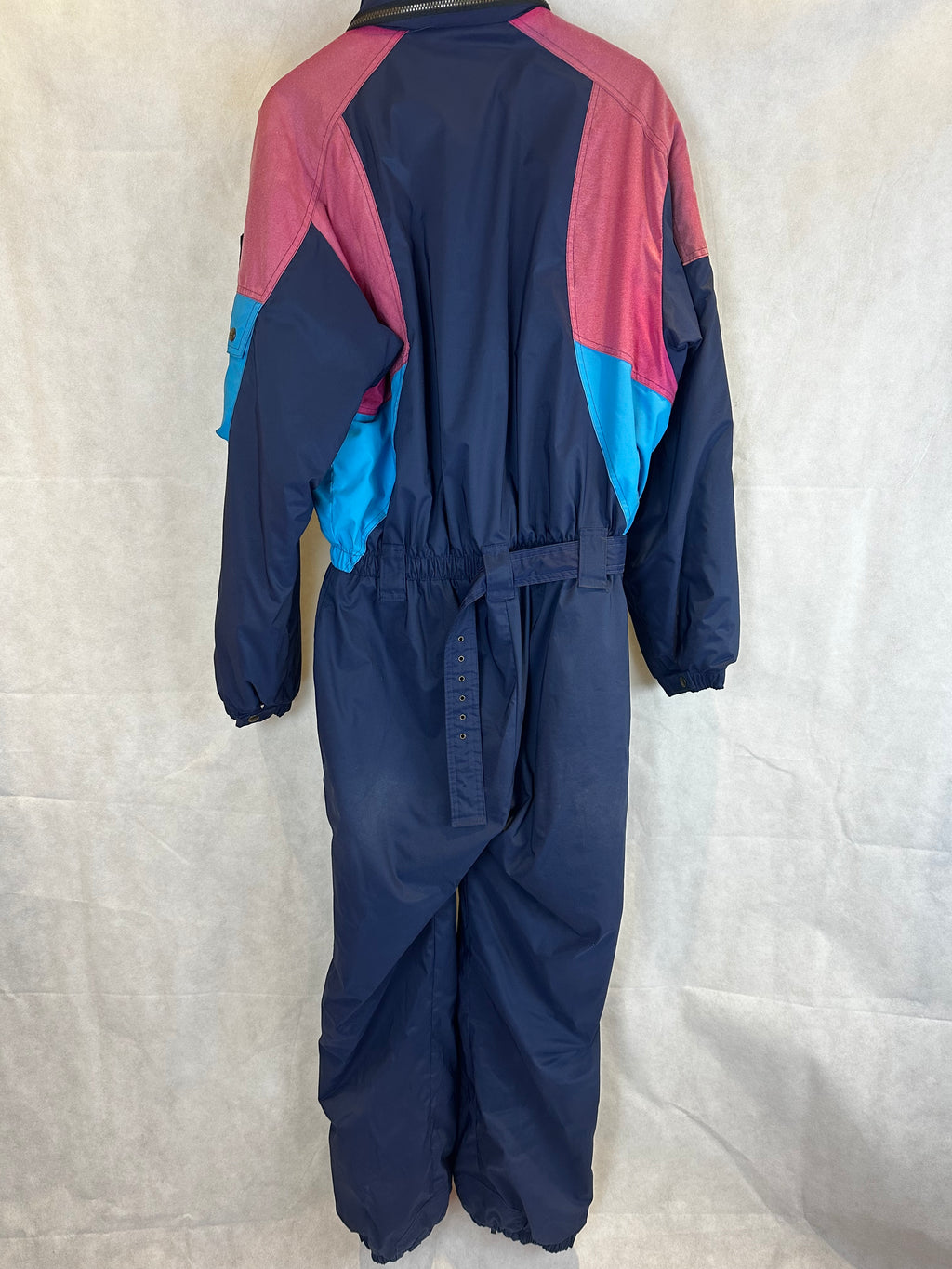 Vintage Skioverall von Dublin in Blau L/XL