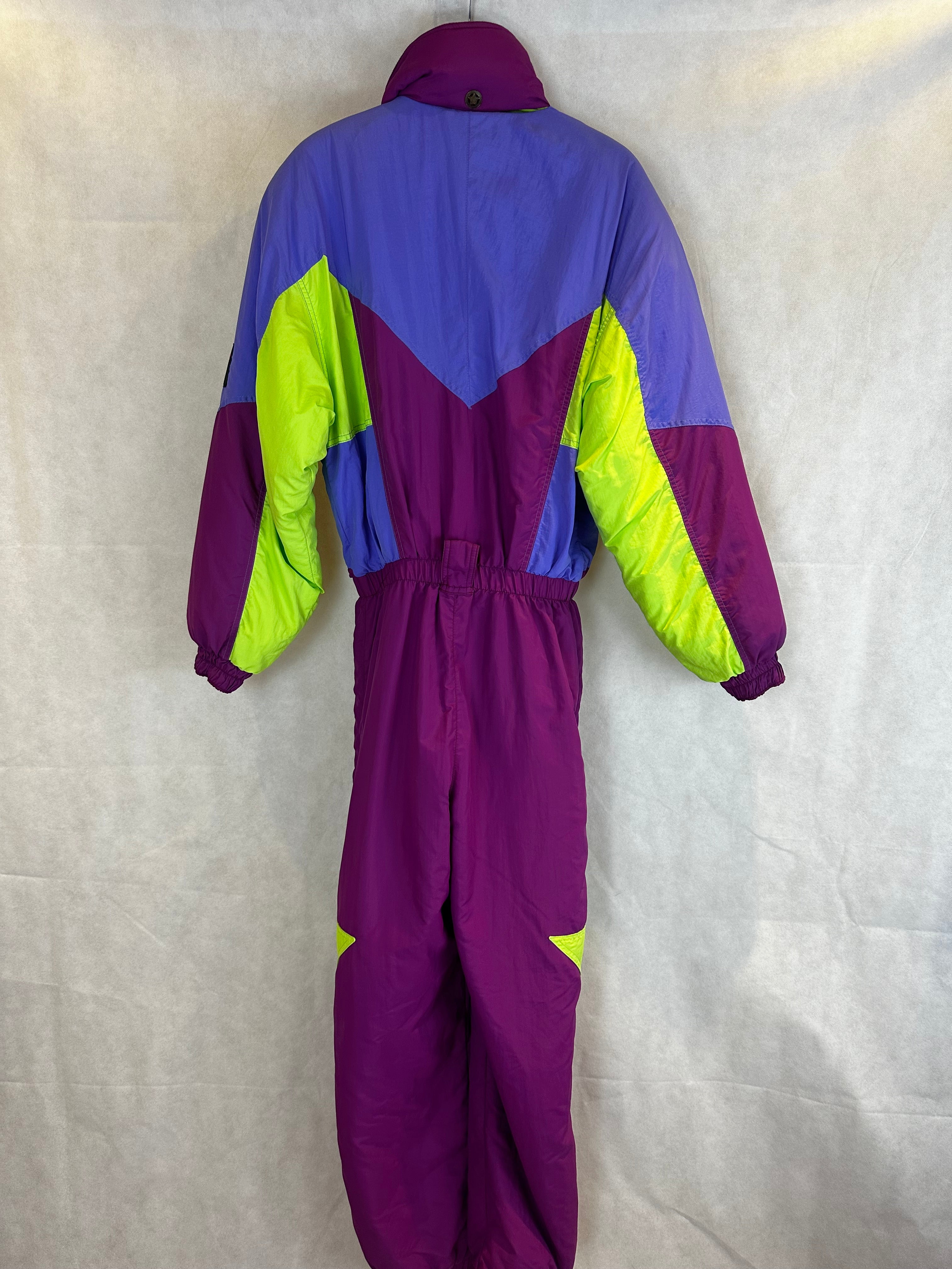 Vintage Skioverall von Diadora in S/M Bunt