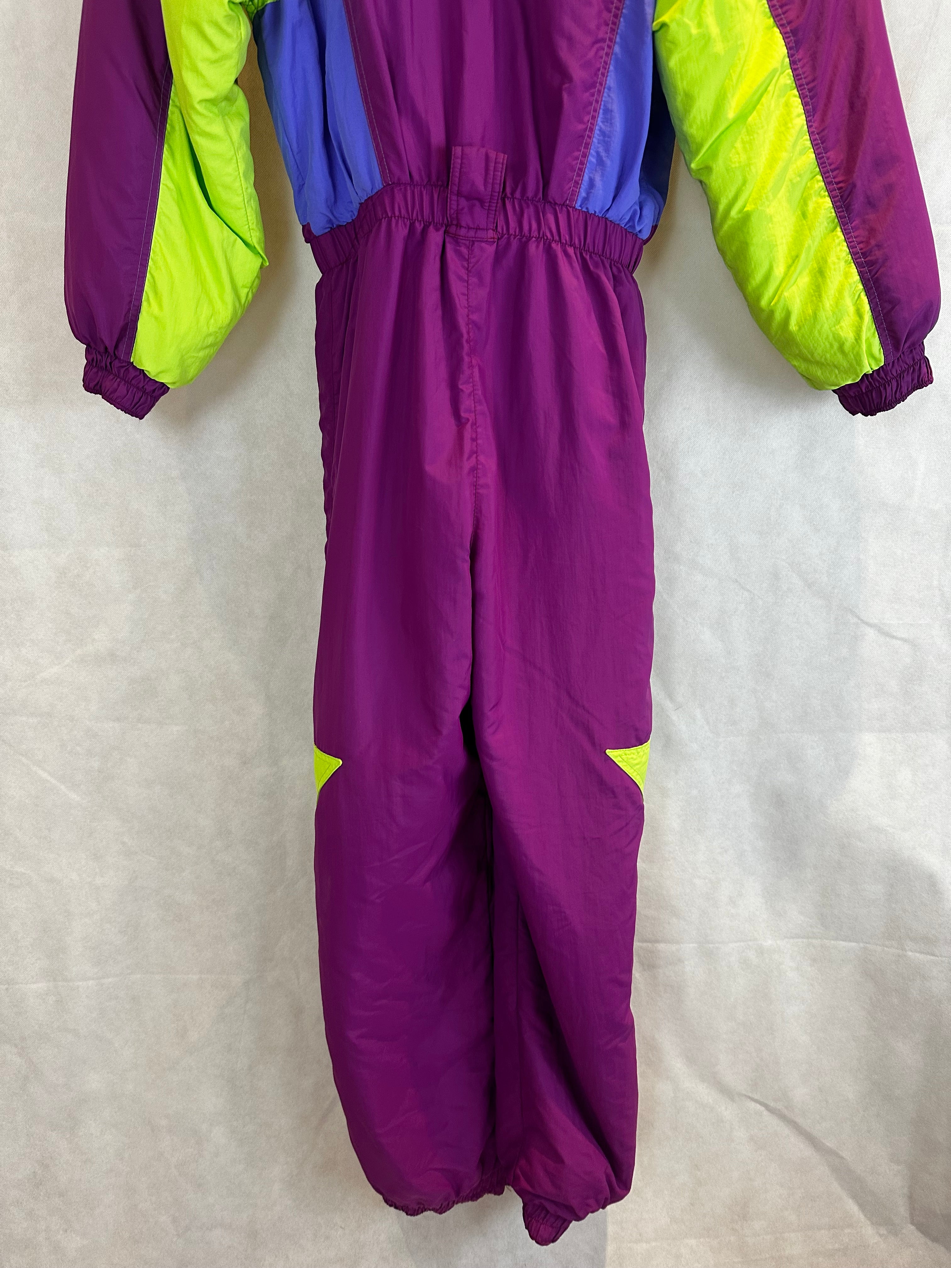 Vintage Skioverall von Diadora in S/M Bunt