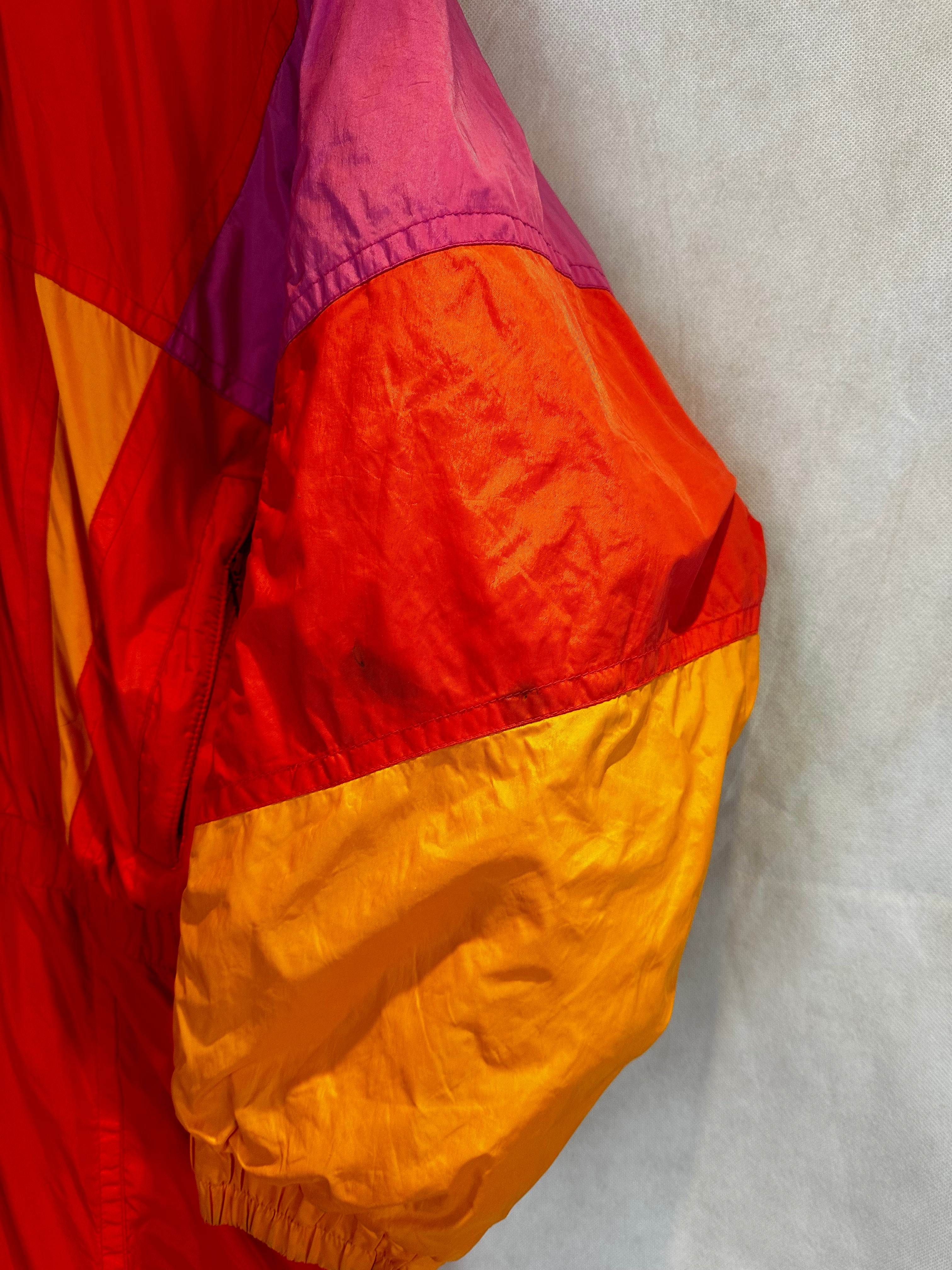 Vintage Skioverall von Colmar  in orange in M/S