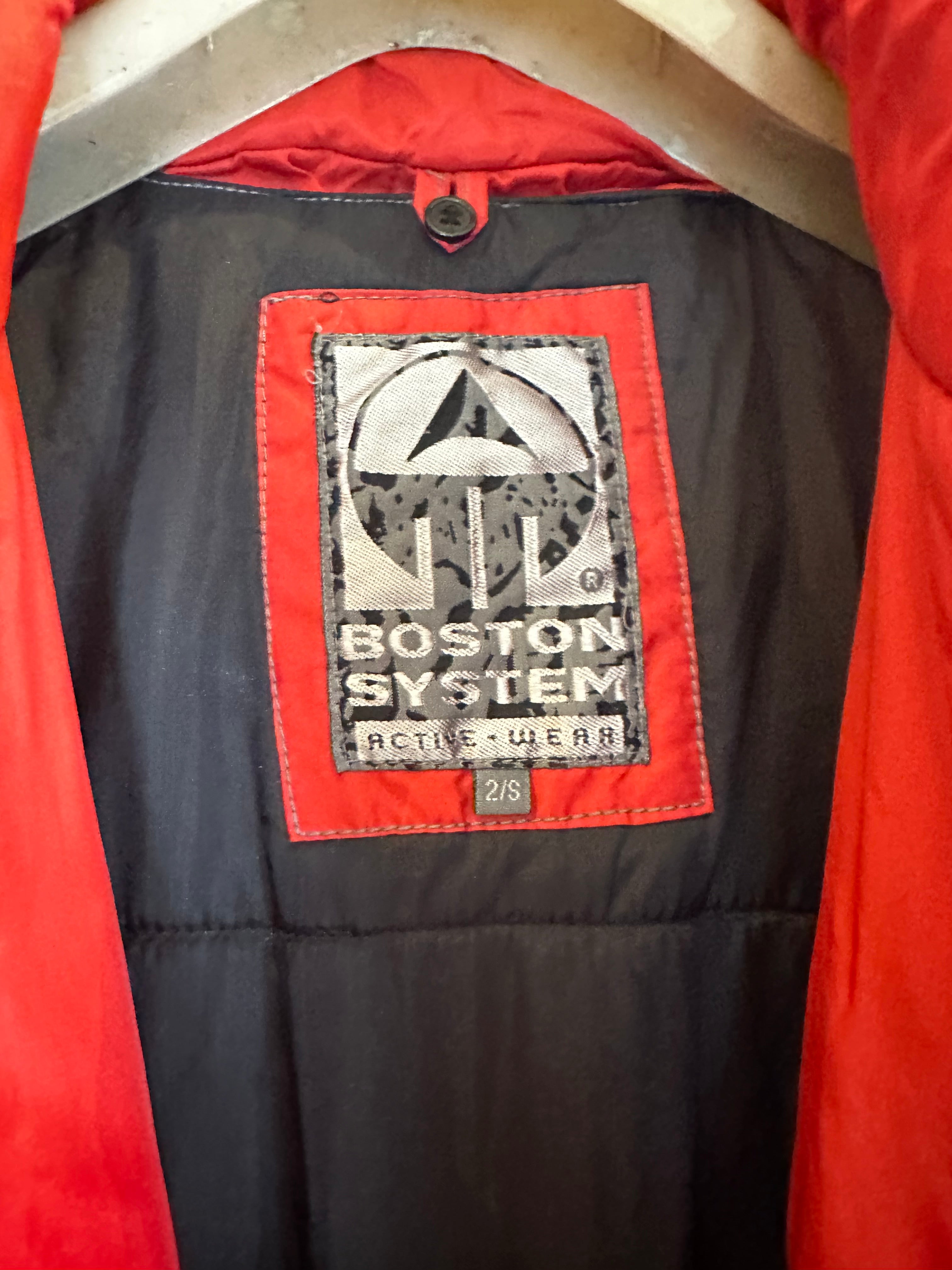 Vintage Skioverall von in rot in S