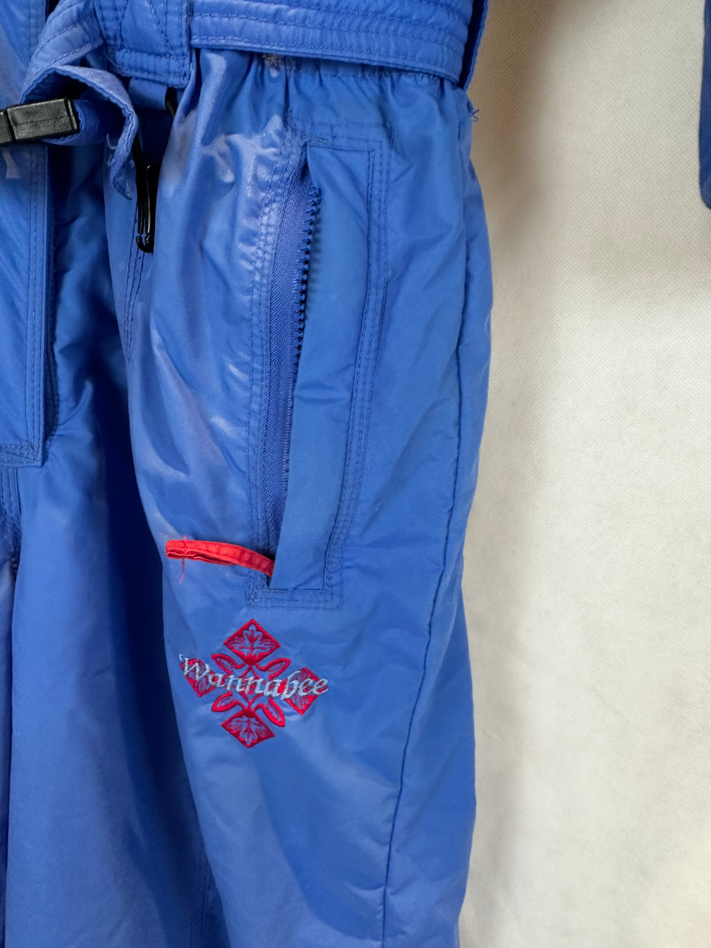 Vintage Skioverall von Wannabee in blau in M SIZE 42