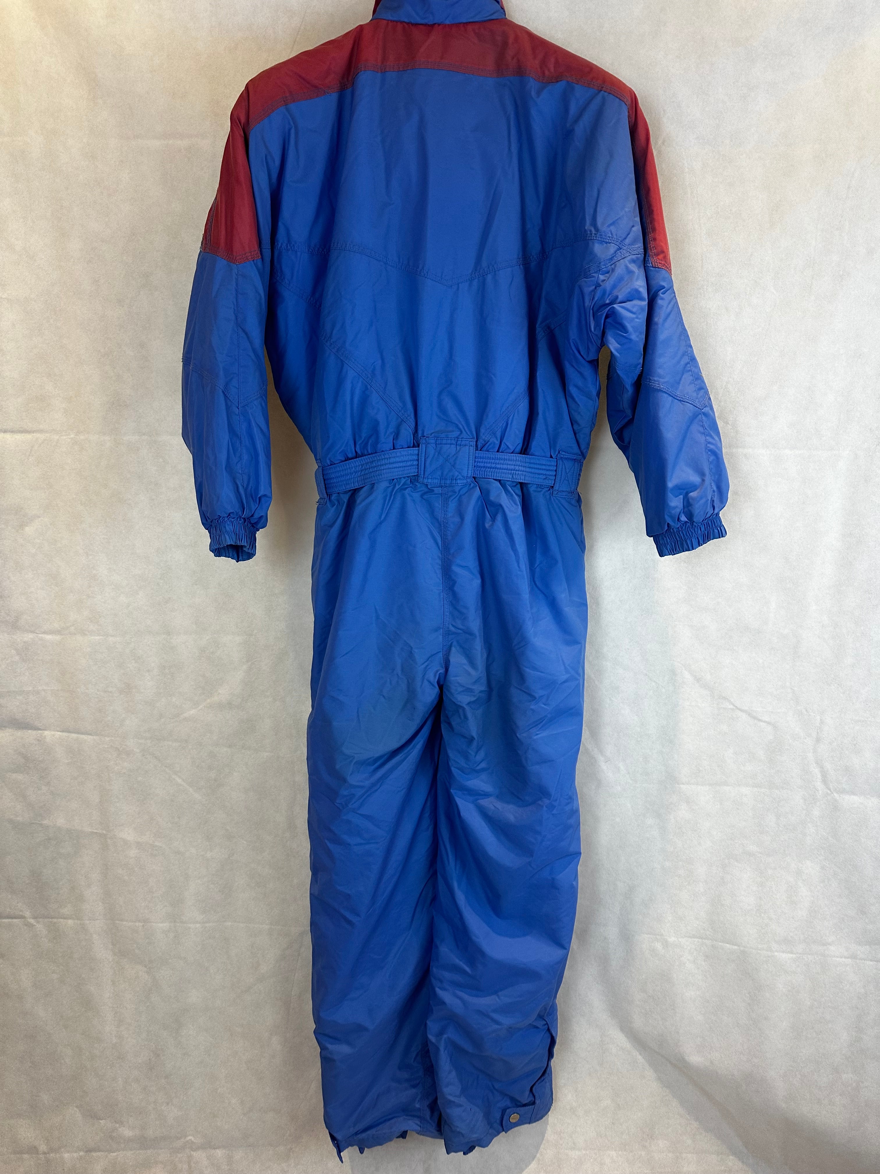 Vintage Skioverall von Wannabee in blau in M SIZE 42