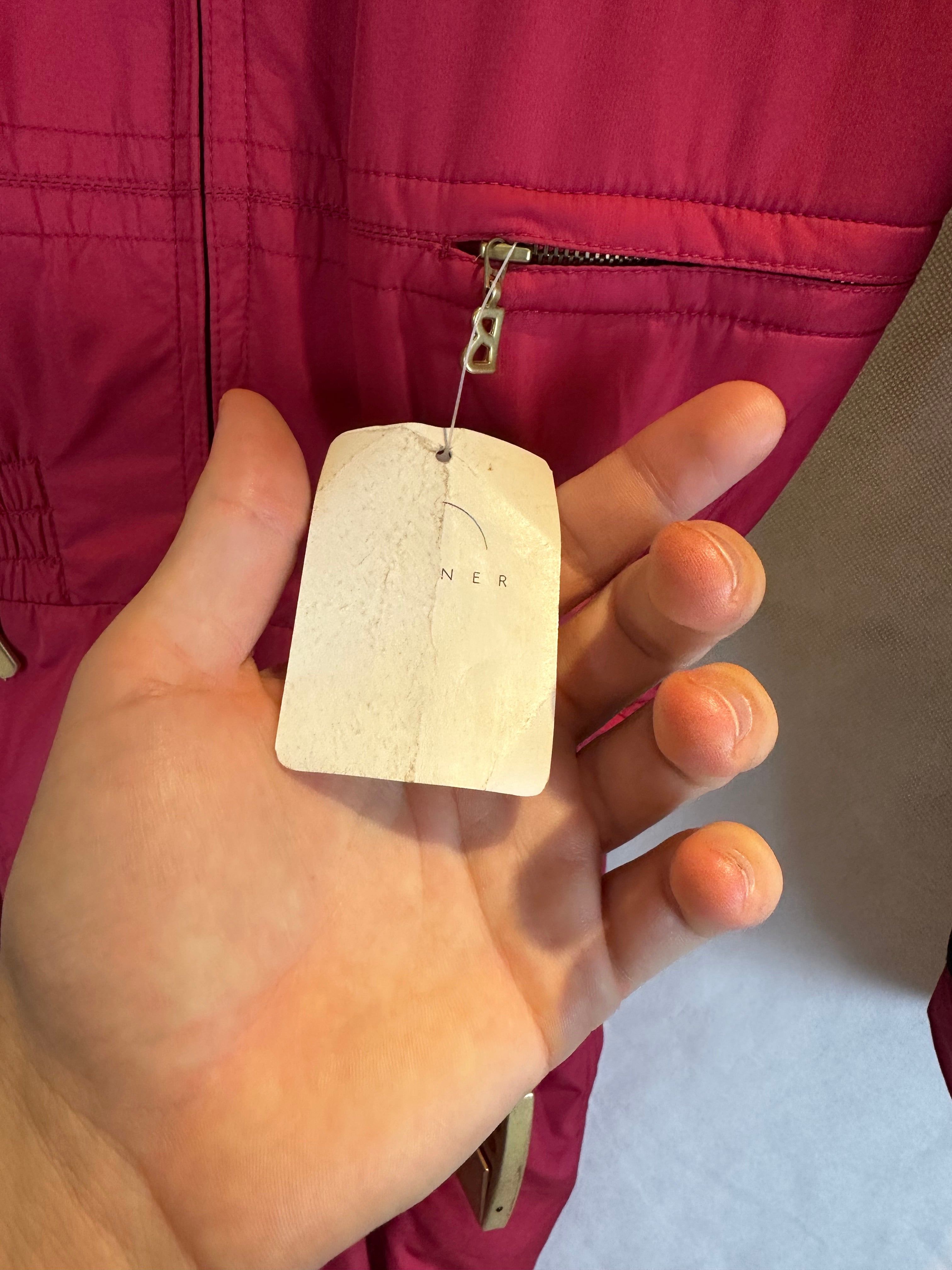 Vintage Skioverall von BOGNER komplett NEU in rot