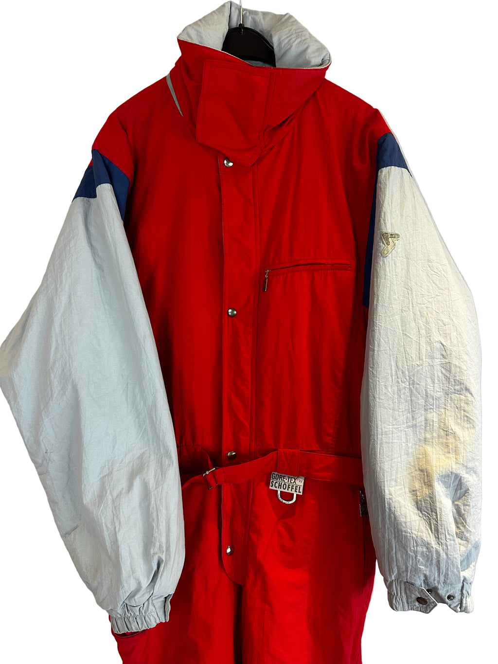 Vintage Skioverall von Schöffel in rot in L