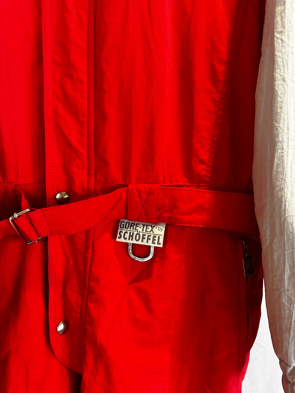 Vintage Skioverall von Schöffel in rot in L
