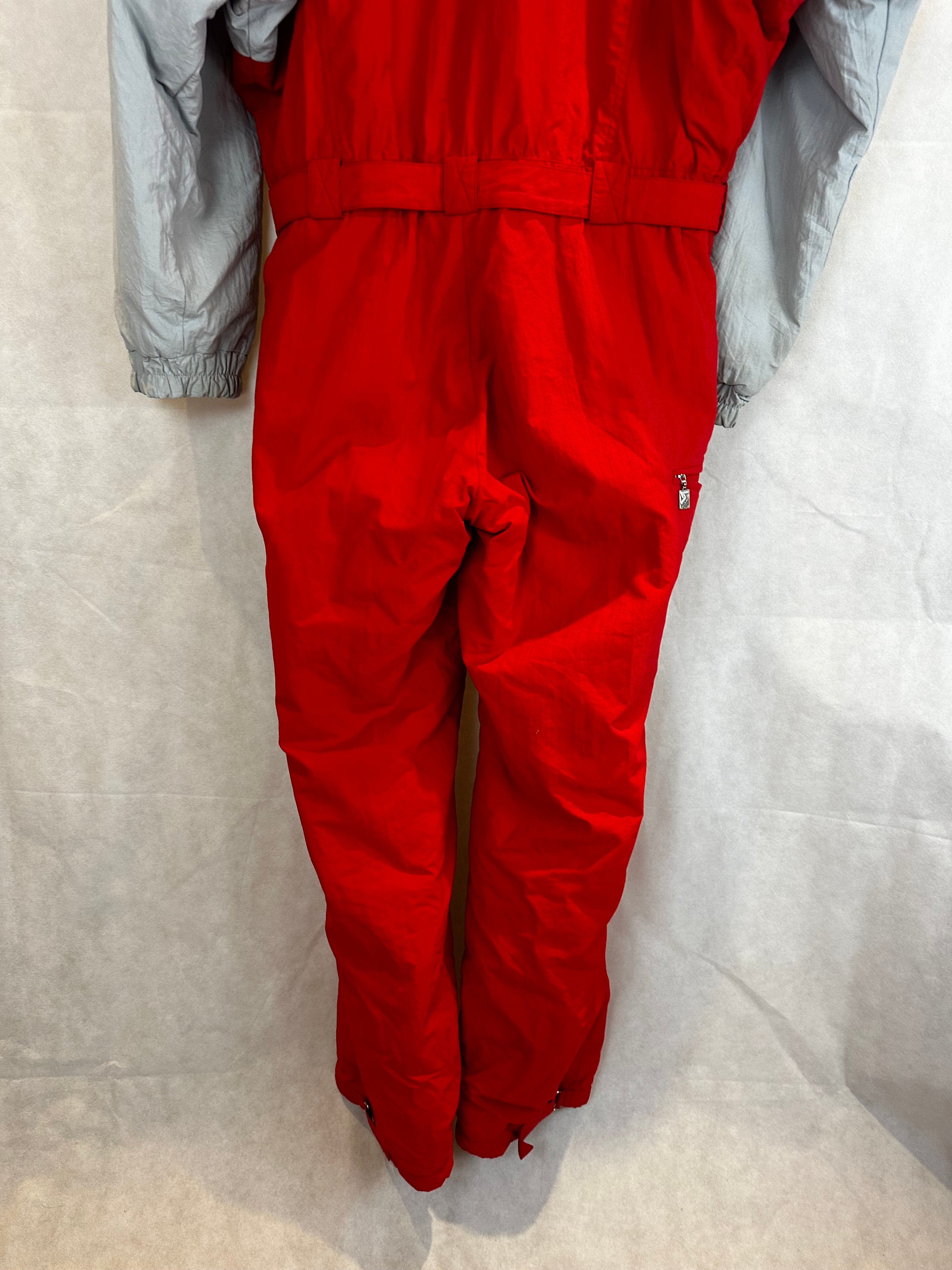 Vintage Skioverall von Schöffel in rot in L
